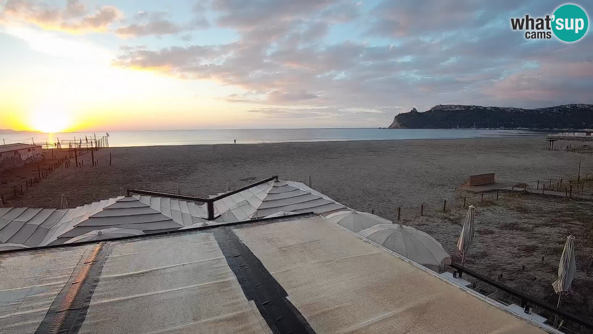 Webcam spiaggia del Poetto | Cagliari | Sardegna