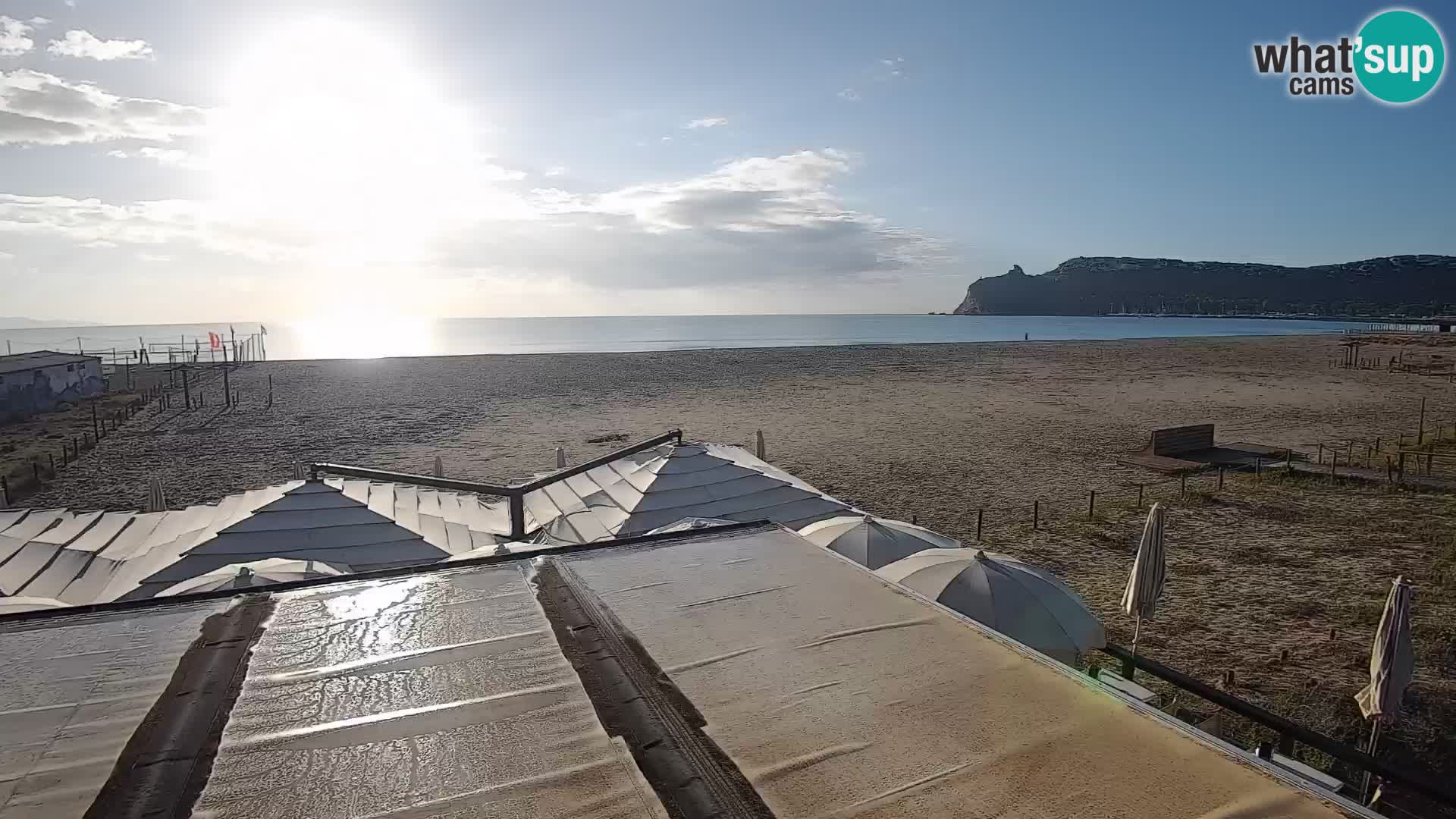 Poetto Strand Webcam | Cagliari | Sardinien