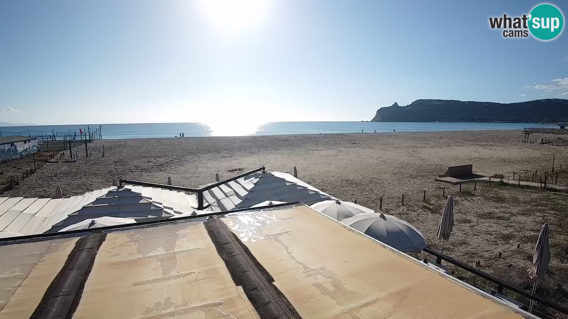Poetto Strand Webcam | Cagliari | Sardinien