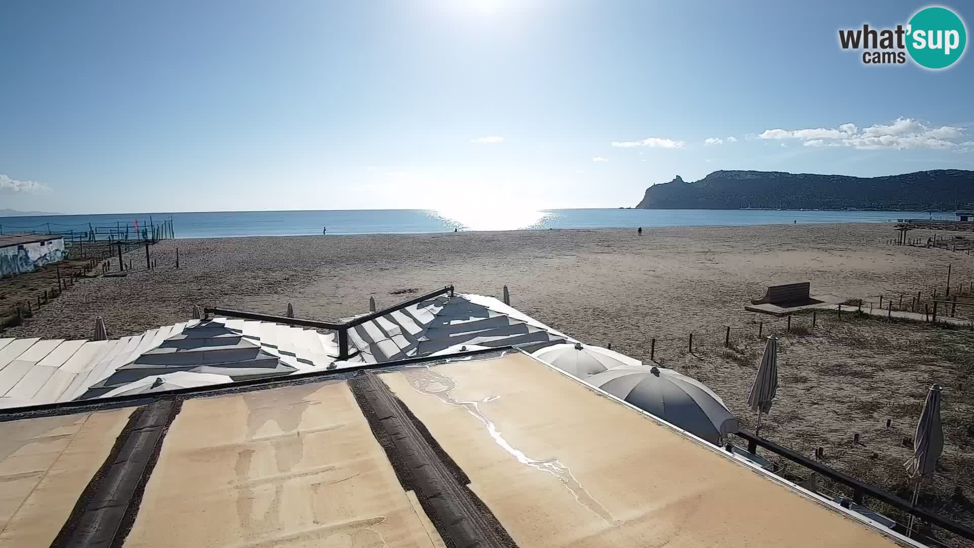 Webcam playa de Poetto | Cagliari | Cerdeña