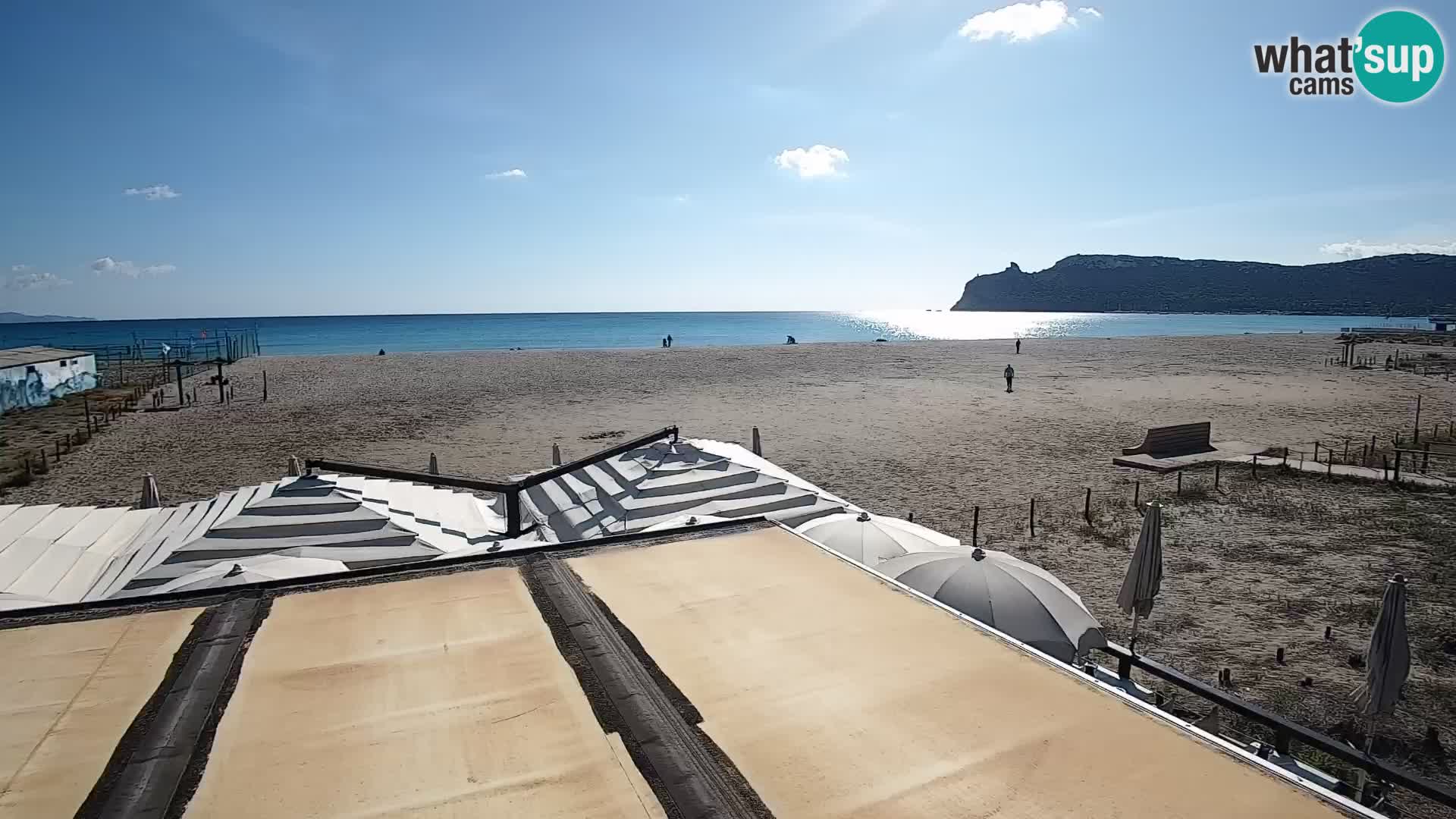Poetto Strand Webcam | Cagliari | Sardinien