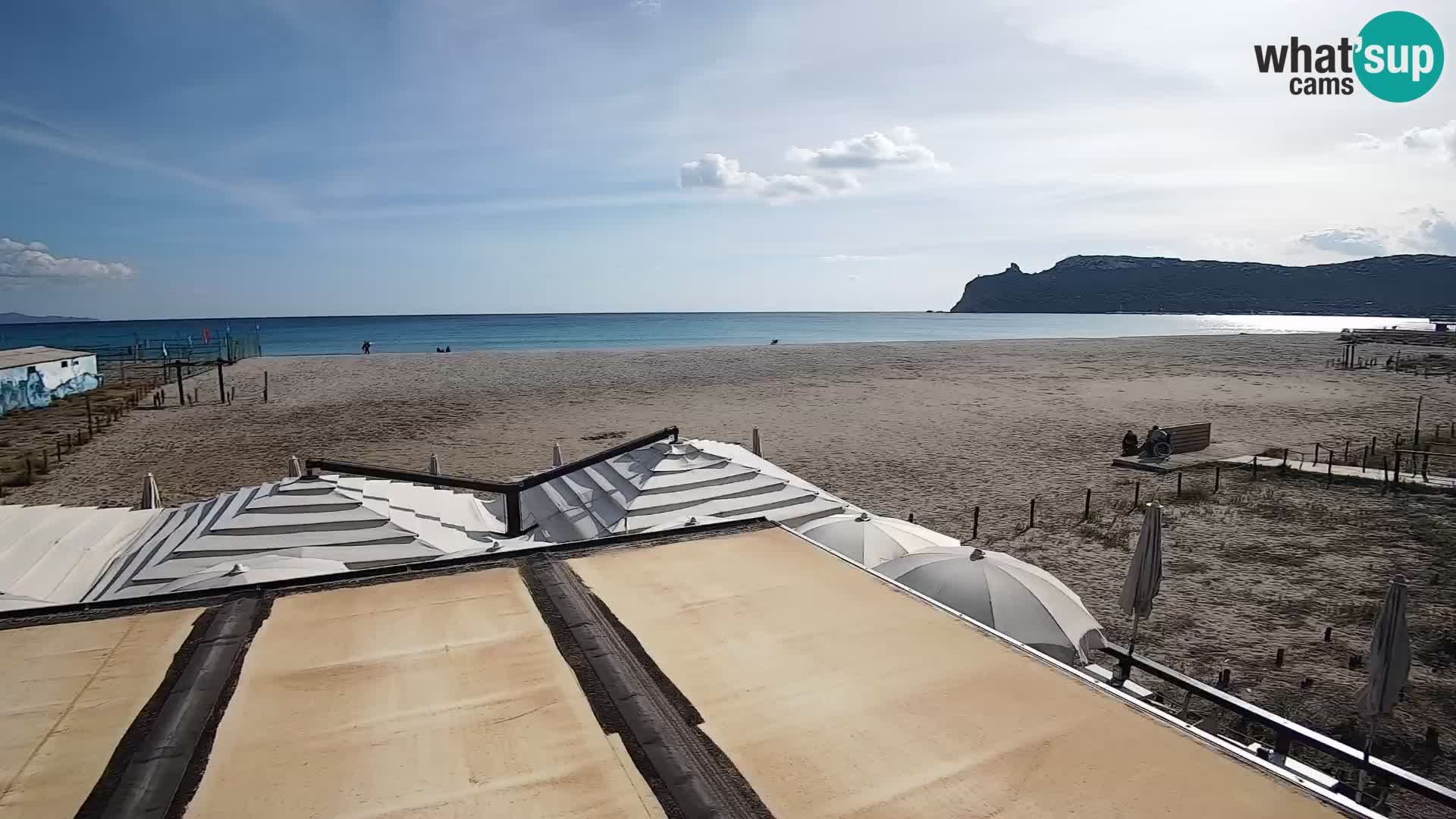 Poetto Strand Webcam | Cagliari | Sardinien