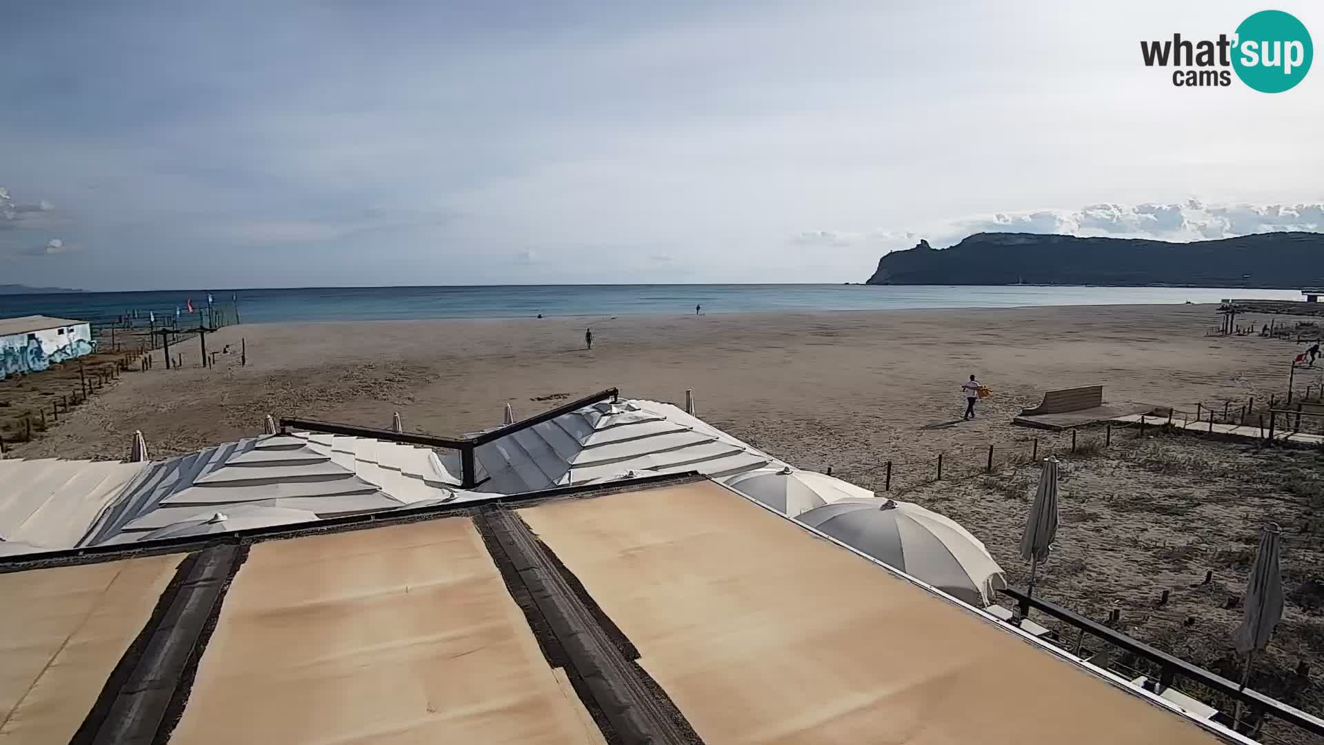 Poetto beach webcam | Cagliari | Sardinia