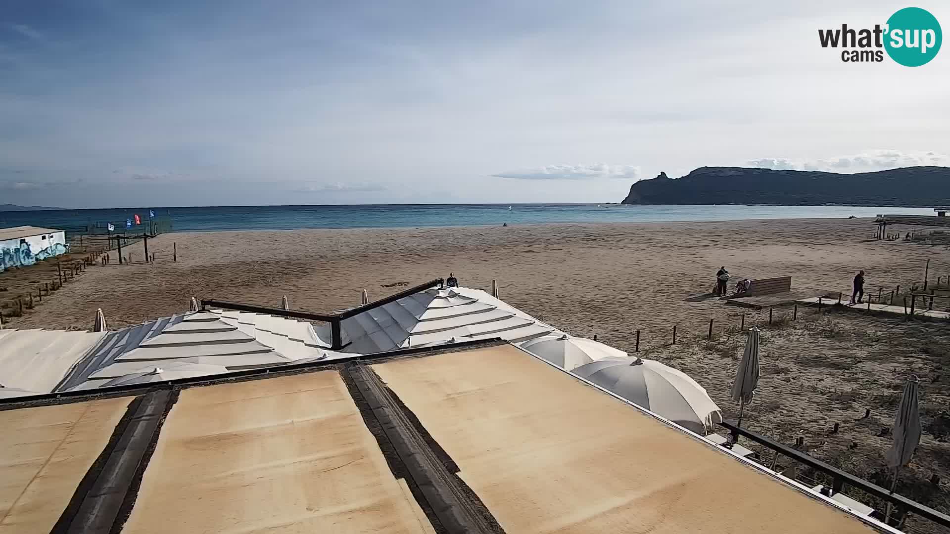 Poetto beach webcam | Cagliari | Sardinia