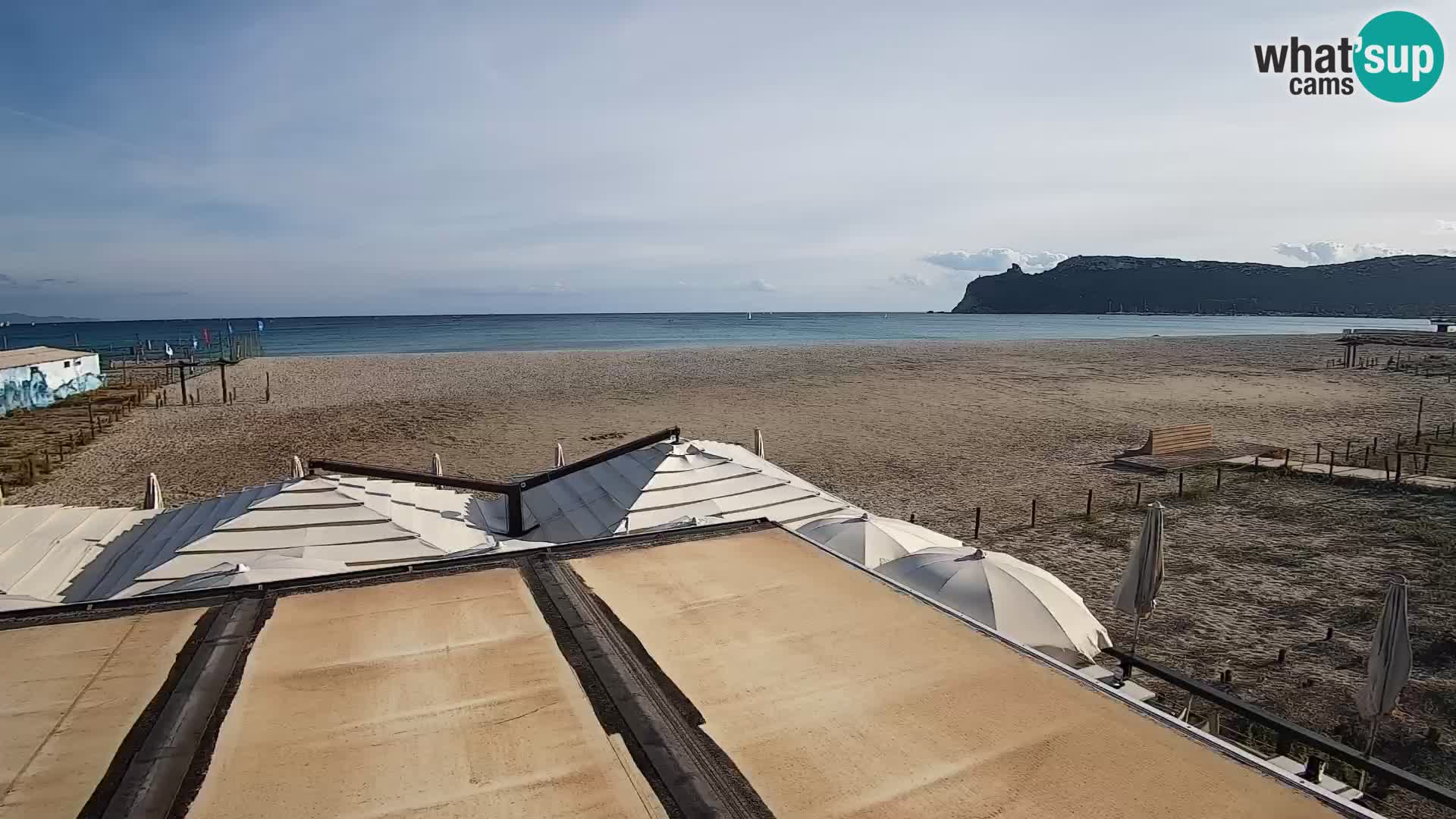 Poetto Strand Webcam | Cagliari | Sardinien