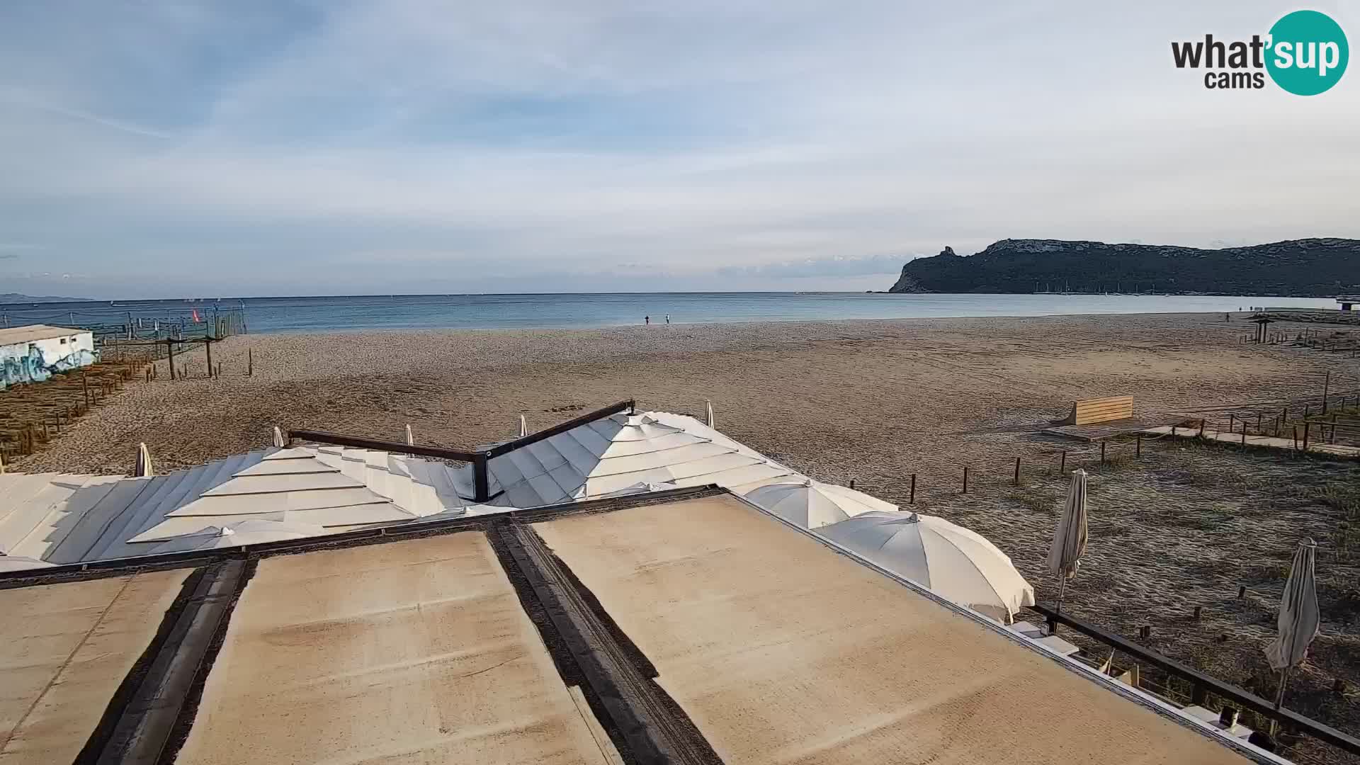 Webcam spiaggia del Poetto | Cagliari | Sardegna