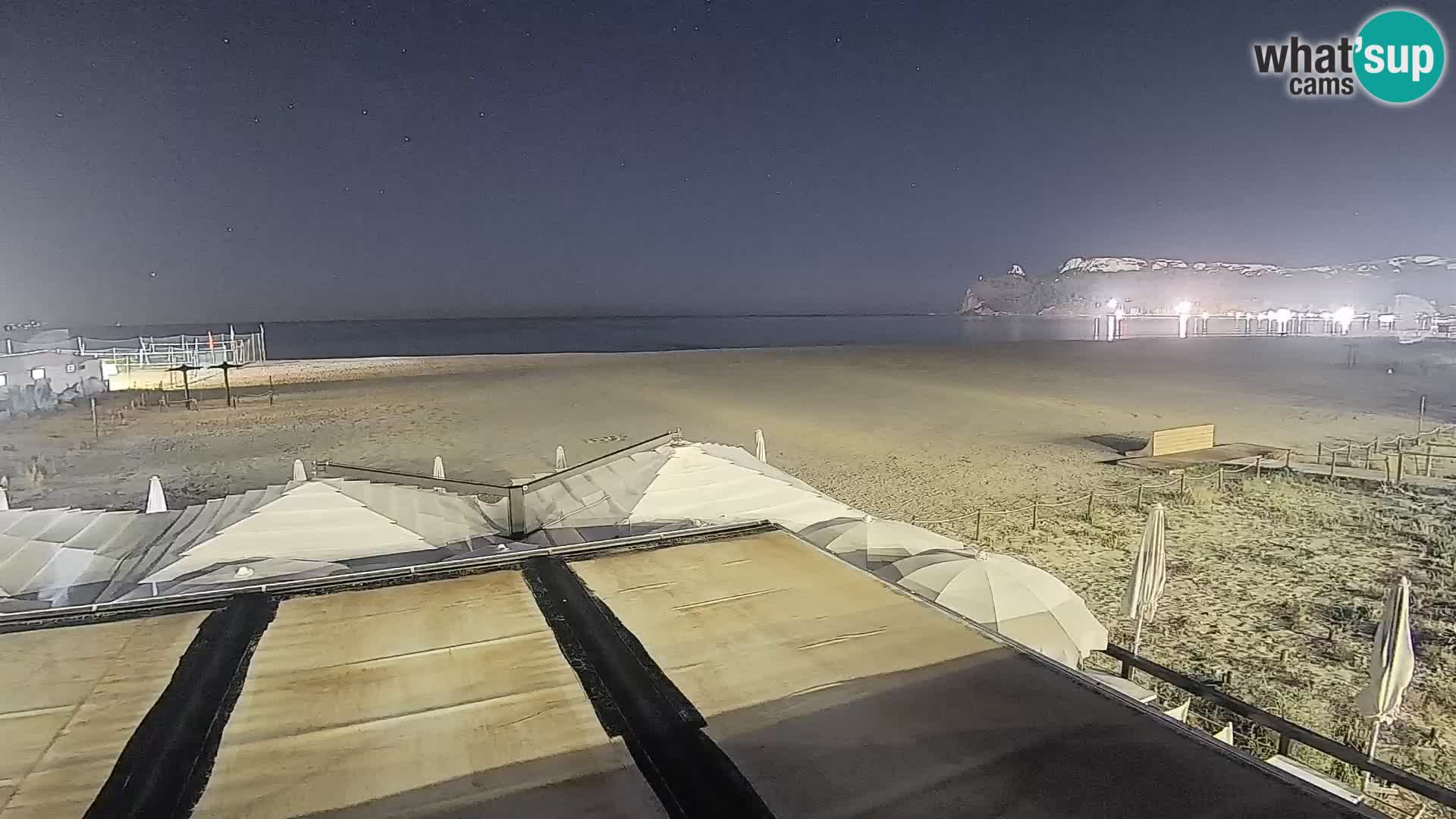 Poetto beach webcam | Cagliari | Sardinia