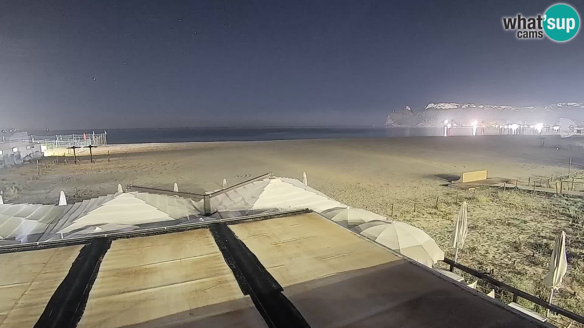 Webcam spiaggia del Poetto | Cagliari | Sardegna