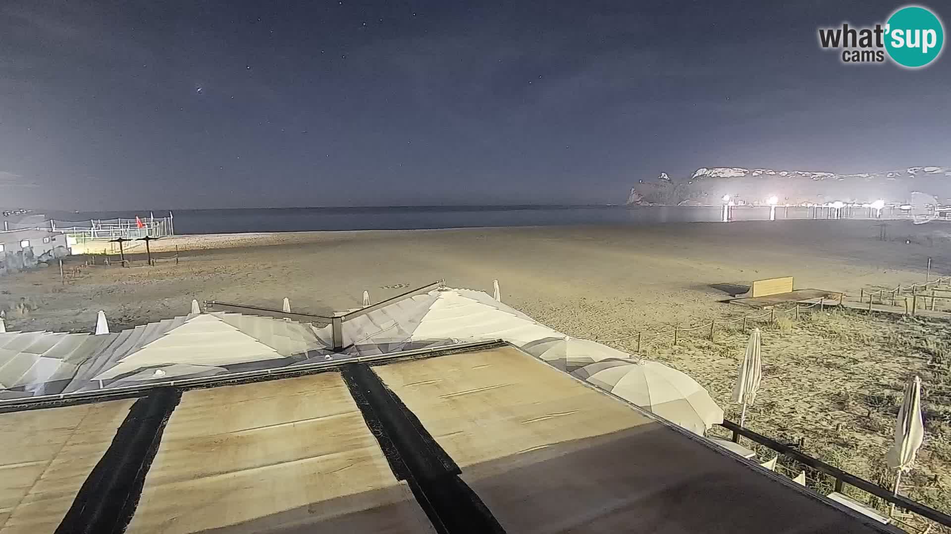 Webcam spiaggia del Poetto | Cagliari | Sardegna