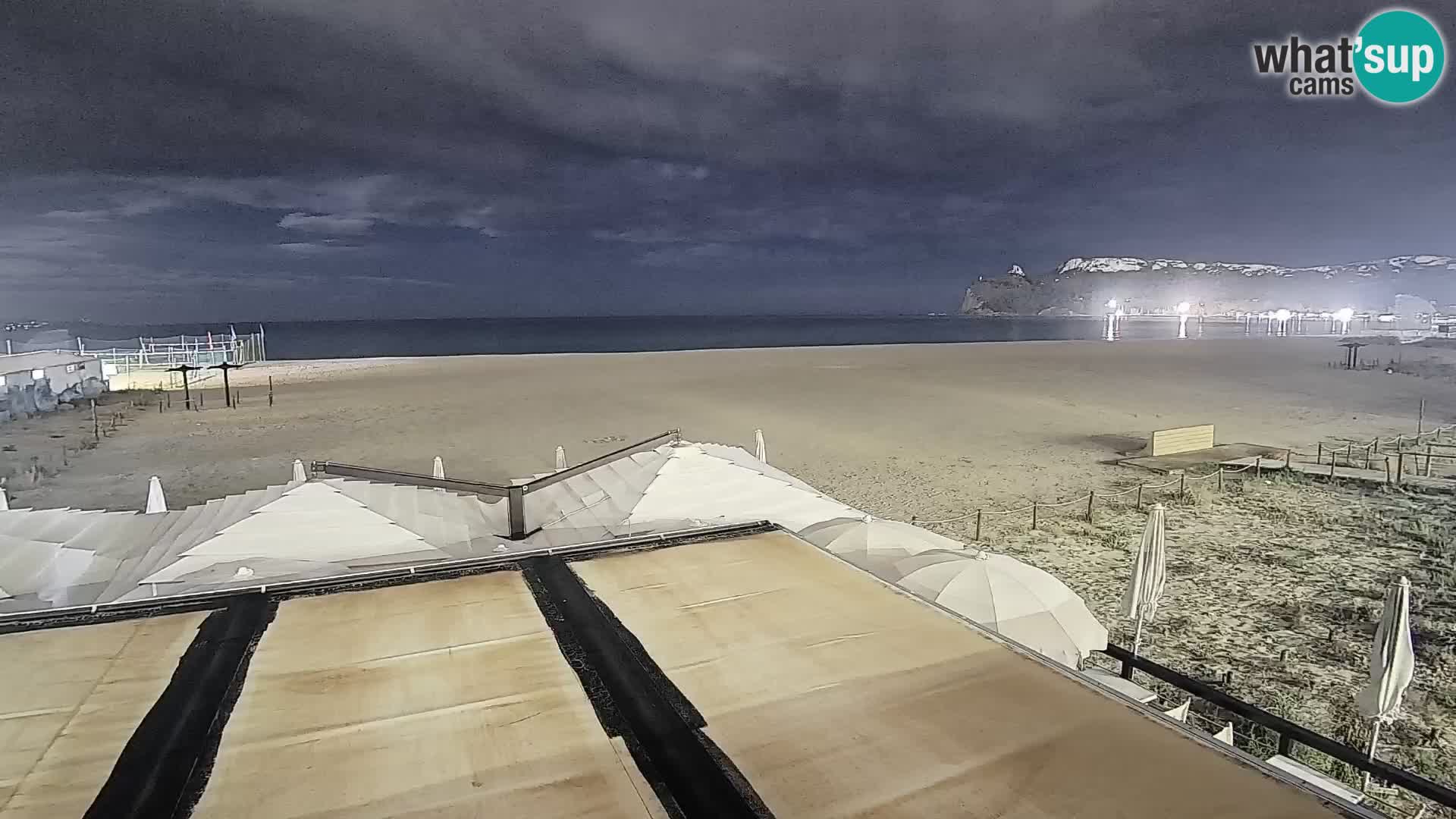 Poetto beach webcam | Cagliari | Sardinia