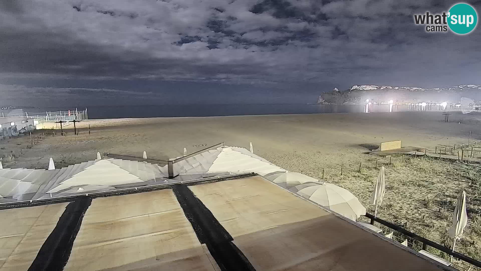 Webcam playa de Poetto | Cagliari | Cerdeña