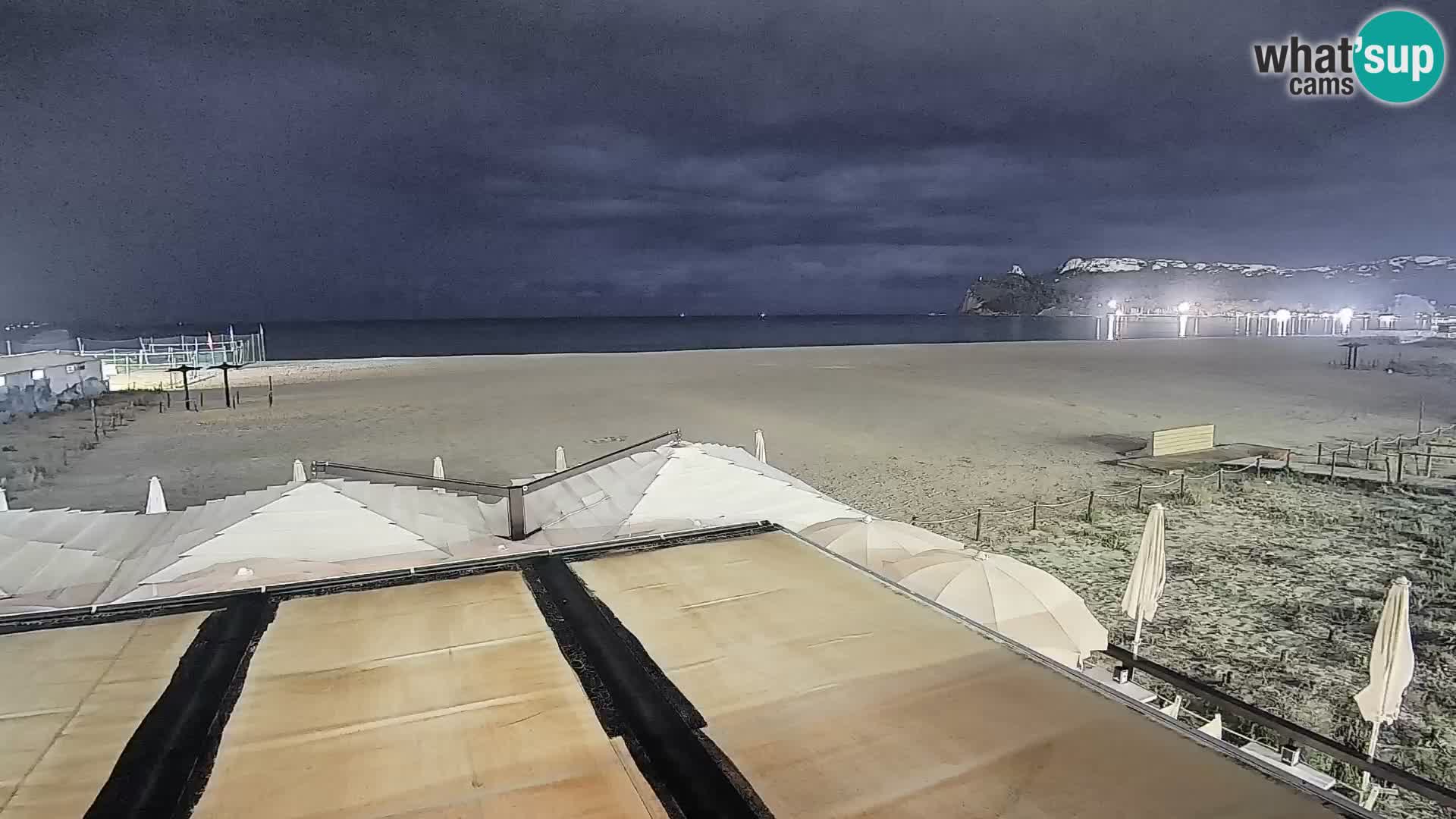 Poetto Strand Webcam | Cagliari | Sardinien