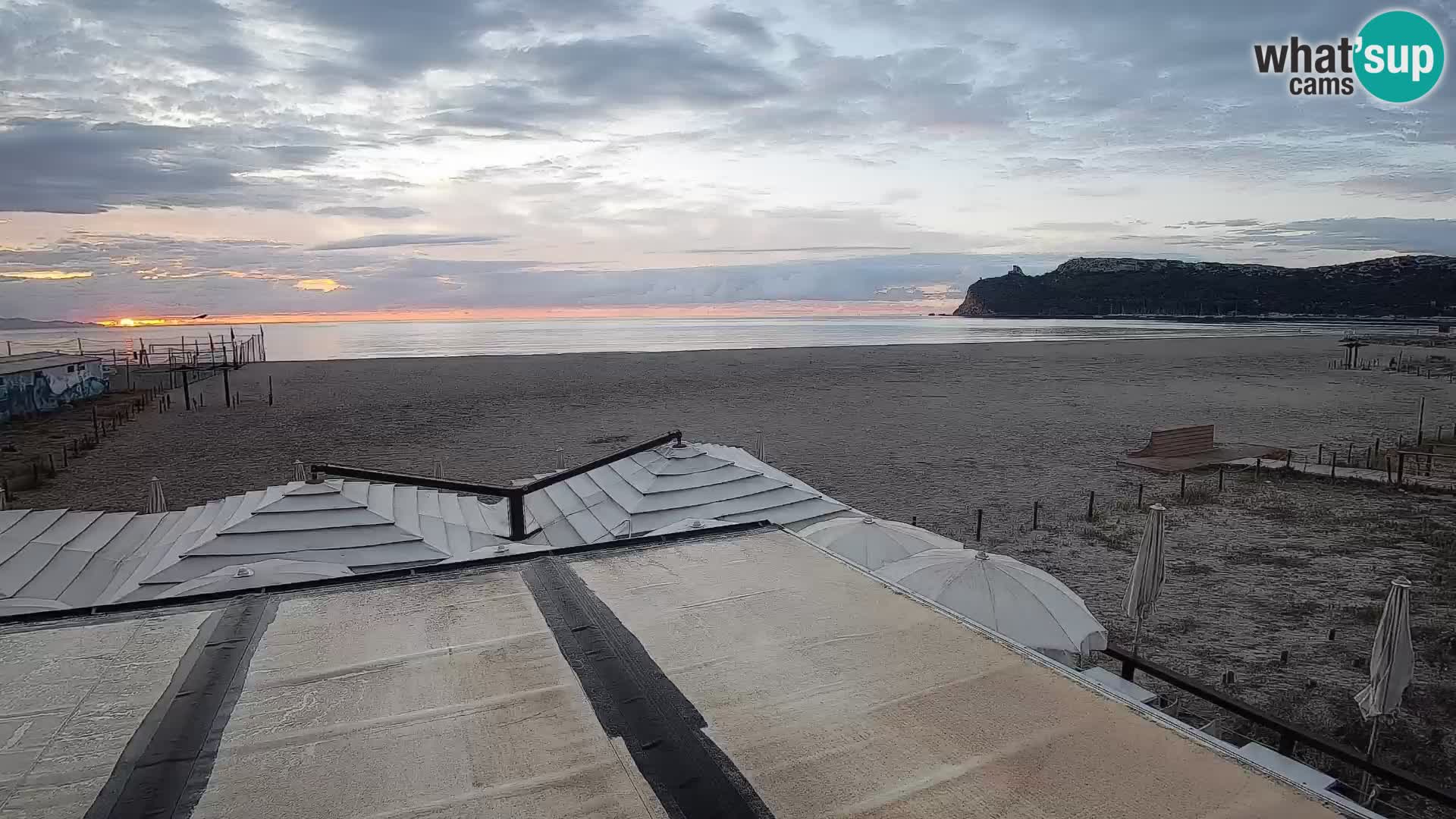 Poetto Strand Webcam | Cagliari | Sardinien