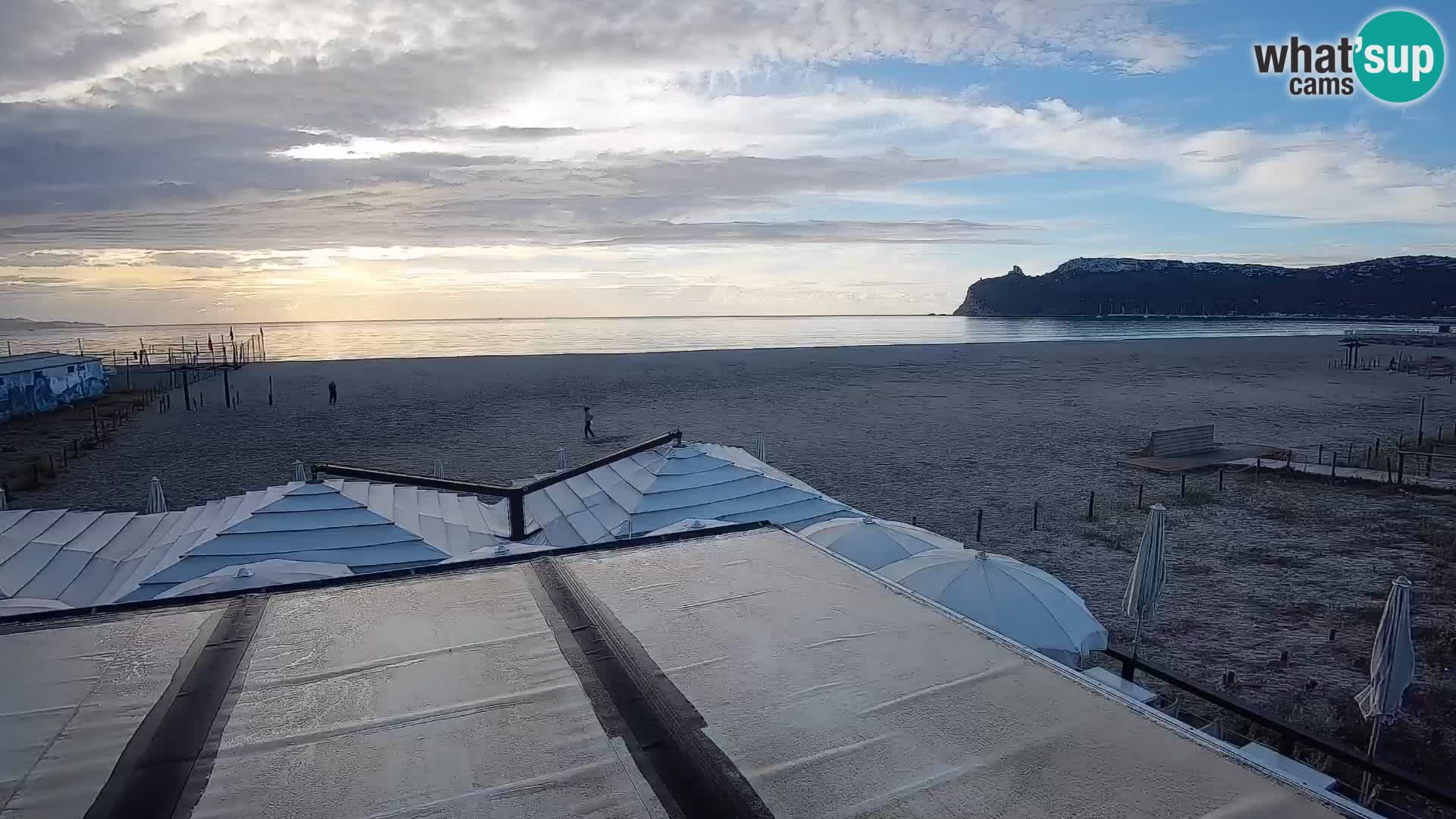 Webcam playa de Poetto | Cagliari | Cerdeña