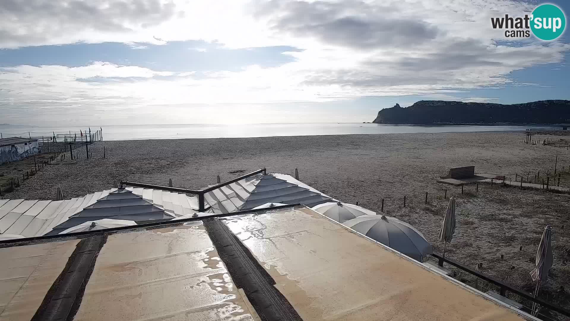Webcam spiaggia del Poetto | Cagliari | Sardegna
