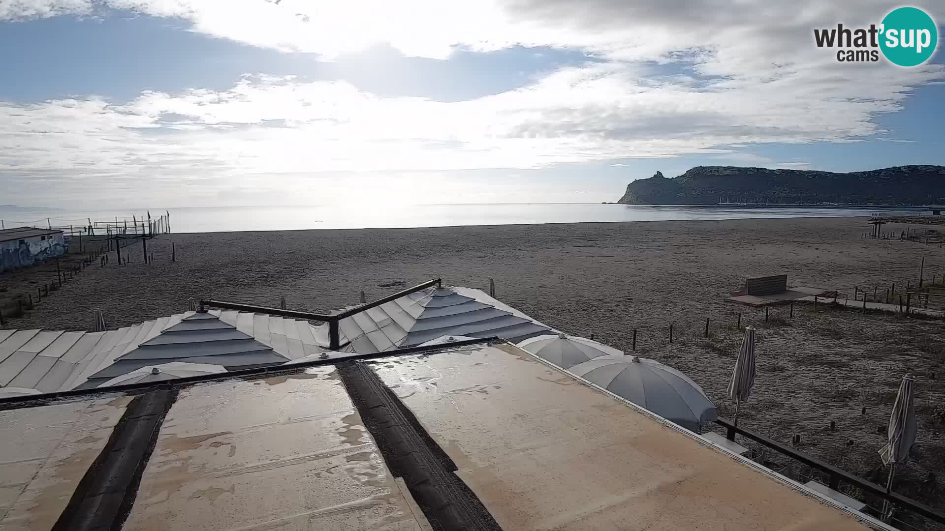 Webcam spiaggia del Poetto | Cagliari | Sardegna