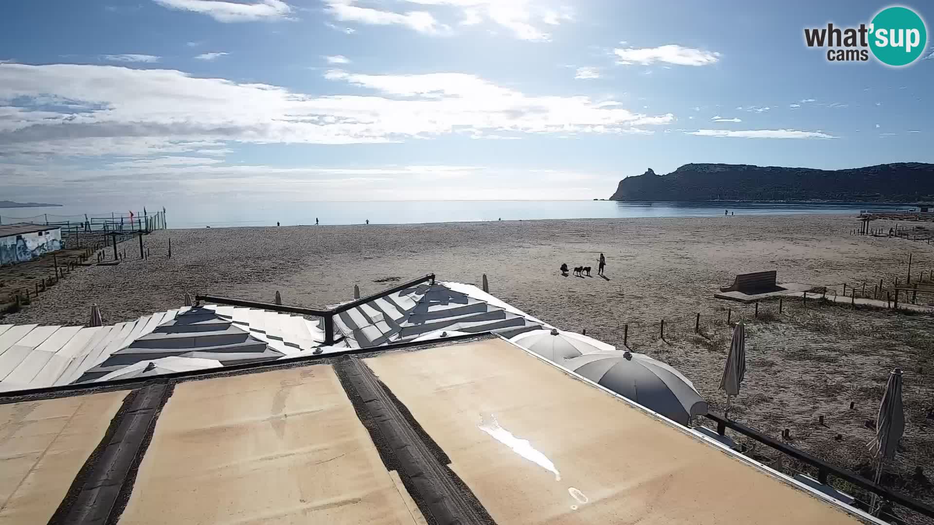 Webcam spiaggia del Poetto | Cagliari | Sardegna