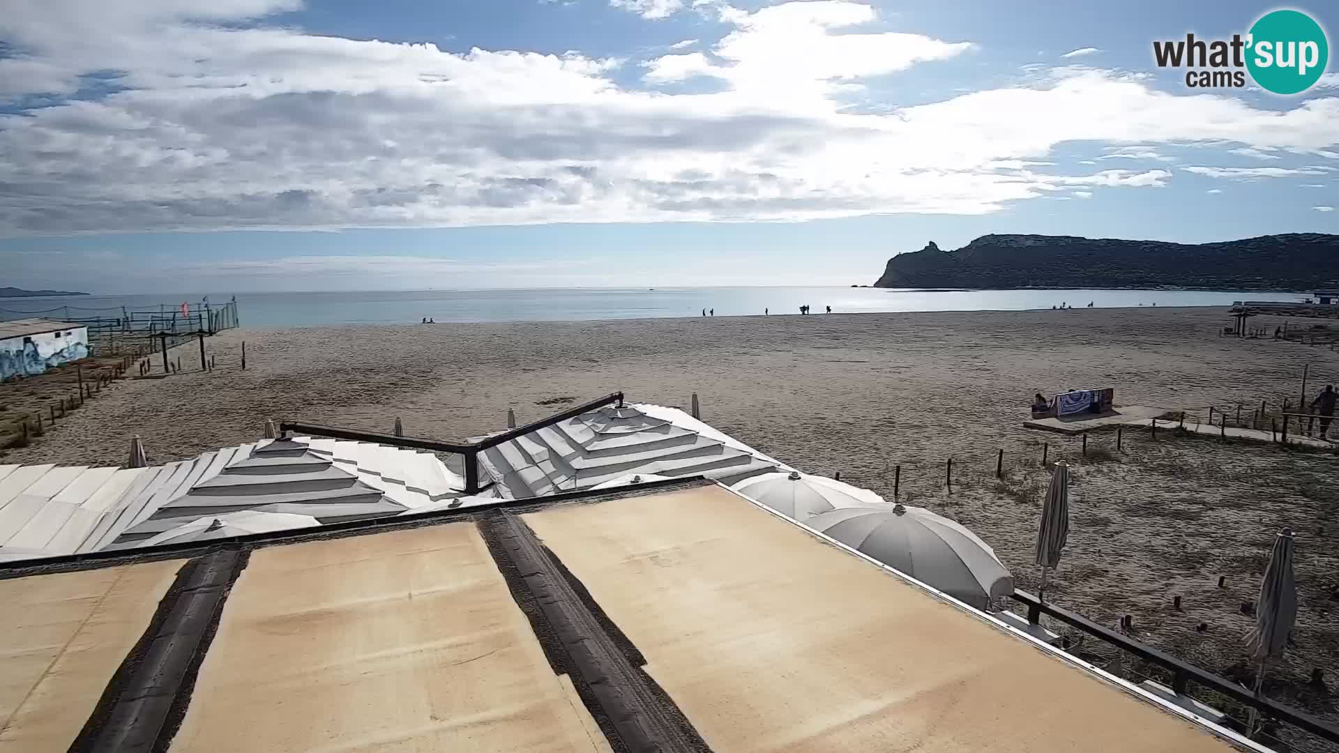 Webcam spiaggia del Poetto | Cagliari | Sardegna