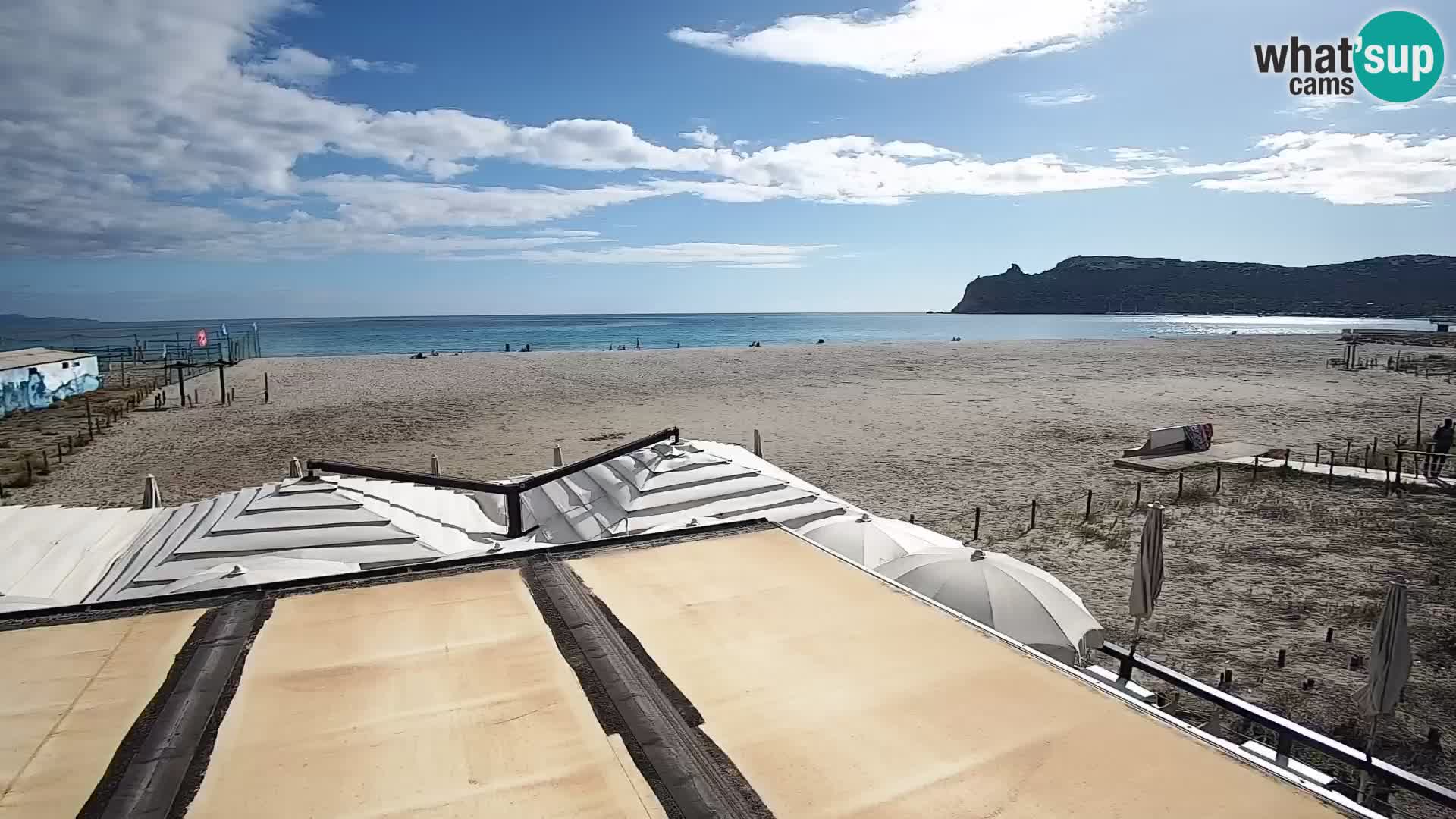 Poetto beach webcam | Cagliari | Sardinia