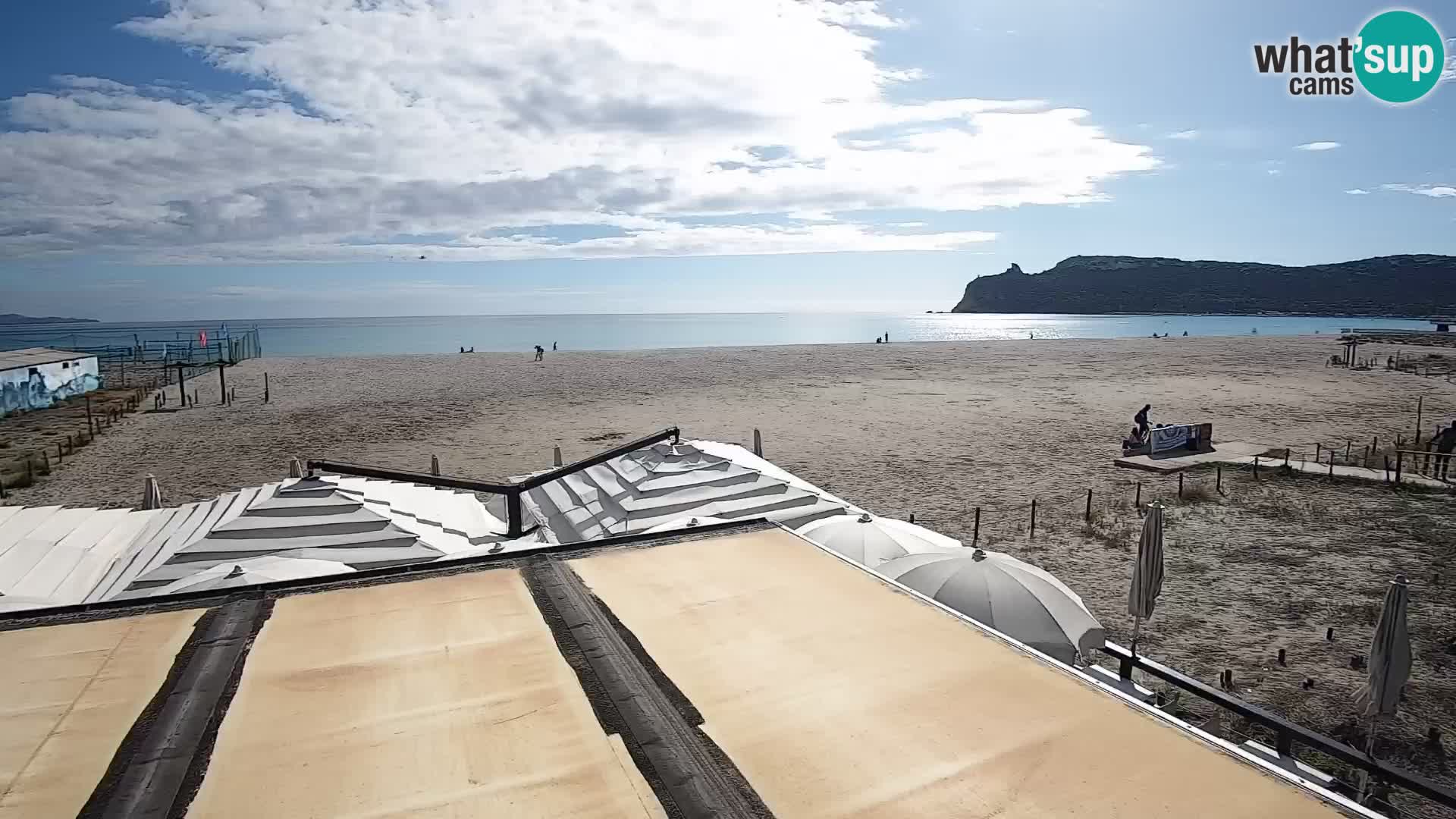 Webcam spiaggia del Poetto | Cagliari | Sardegna