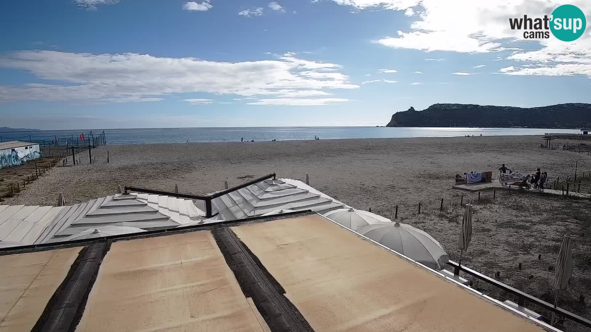 Poetto Strand Webcam | Cagliari | Sardinien