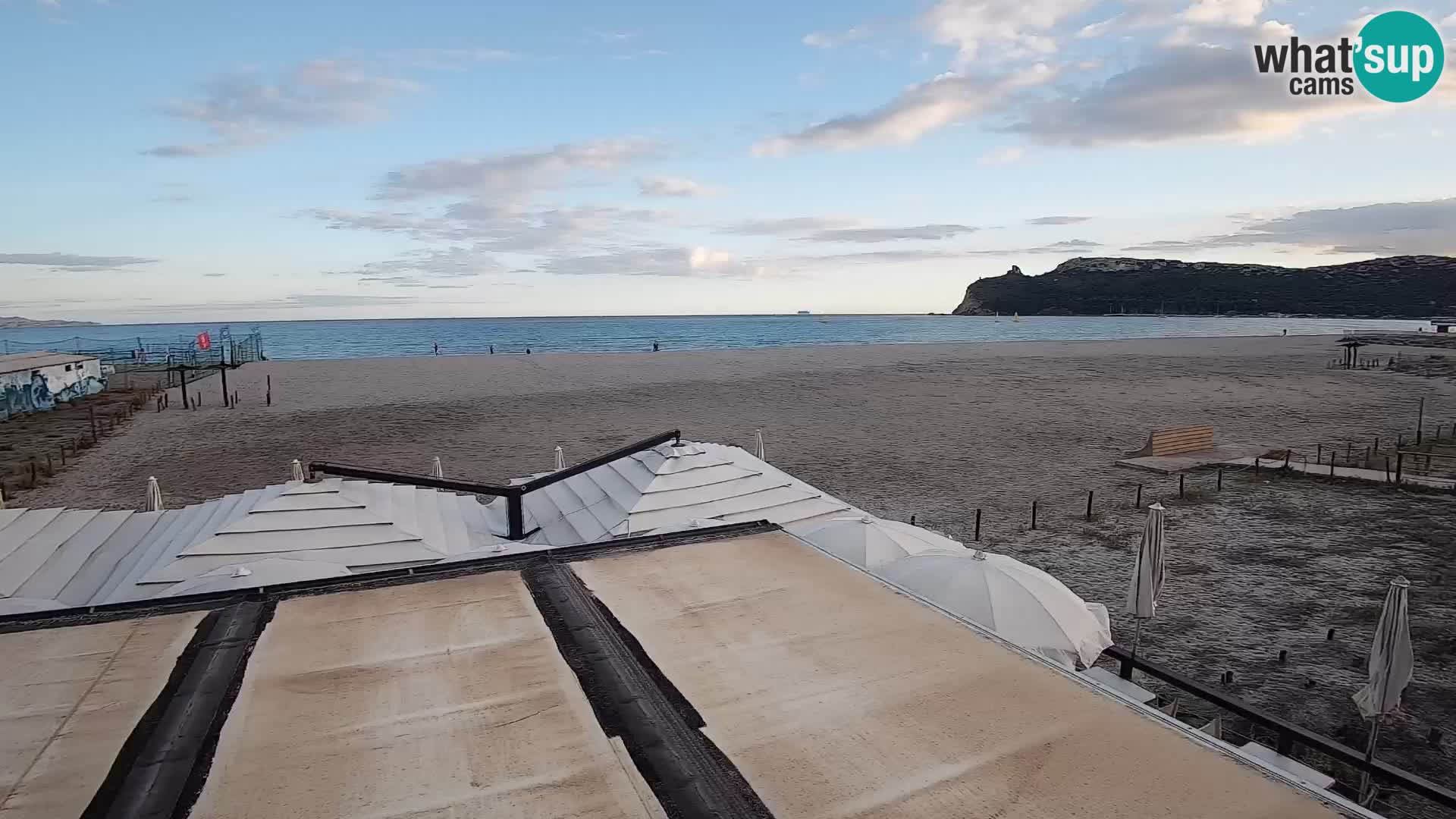 Webcam plage de Poetto | Cagliari | Sardaigne
