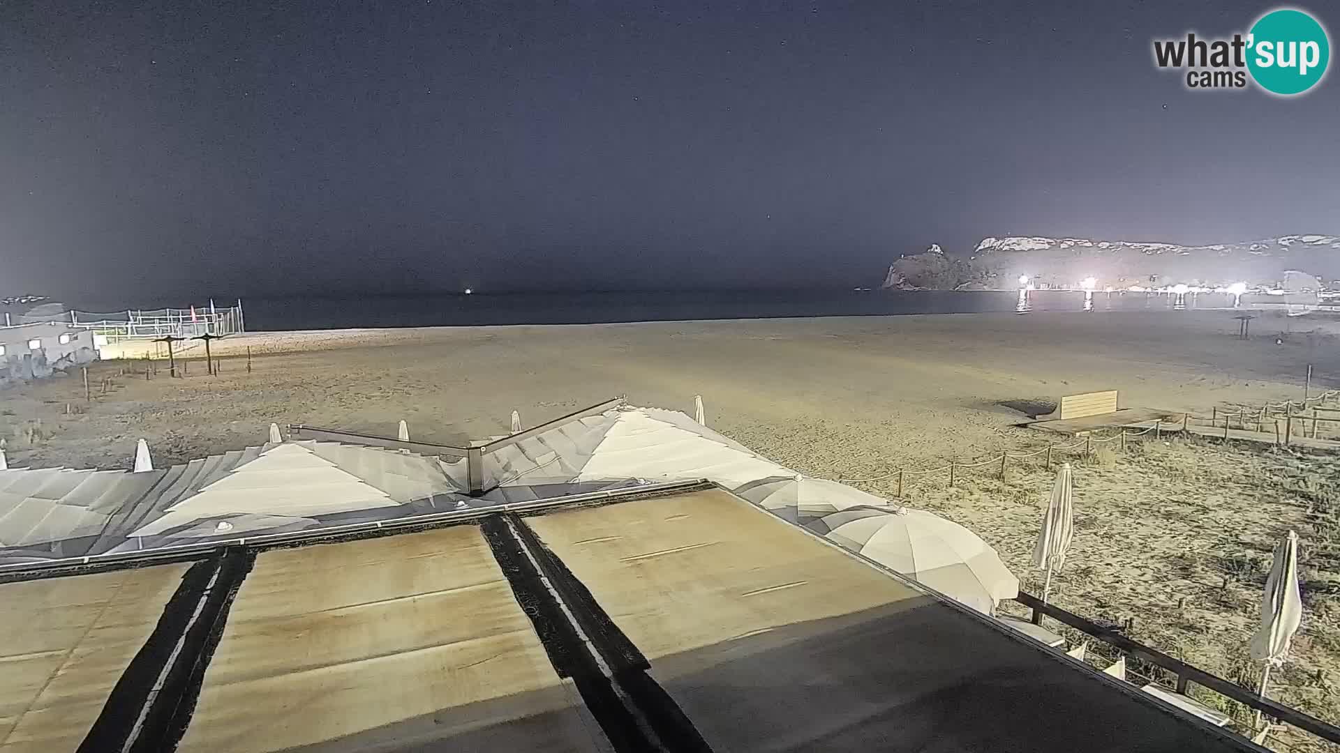 Webcam spiaggia del Poetto | Cagliari | Sardegna