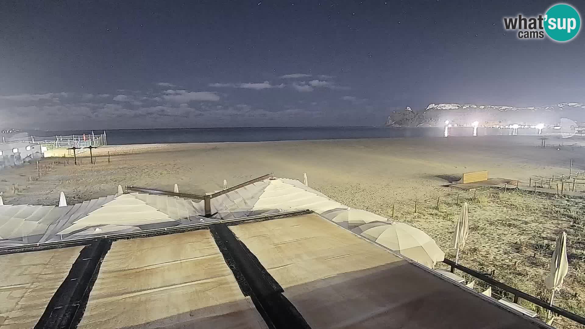 Webcam playa de Poetto | Cagliari | Cerdeña