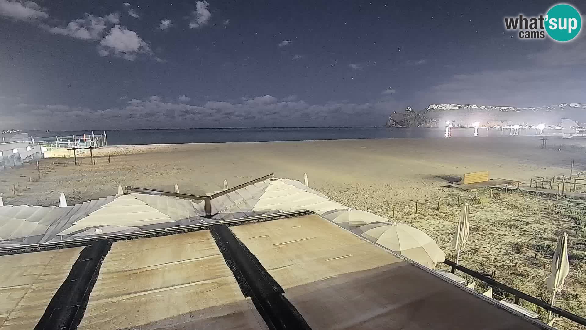 Poetto beach webcam | Cagliari | Sardinia