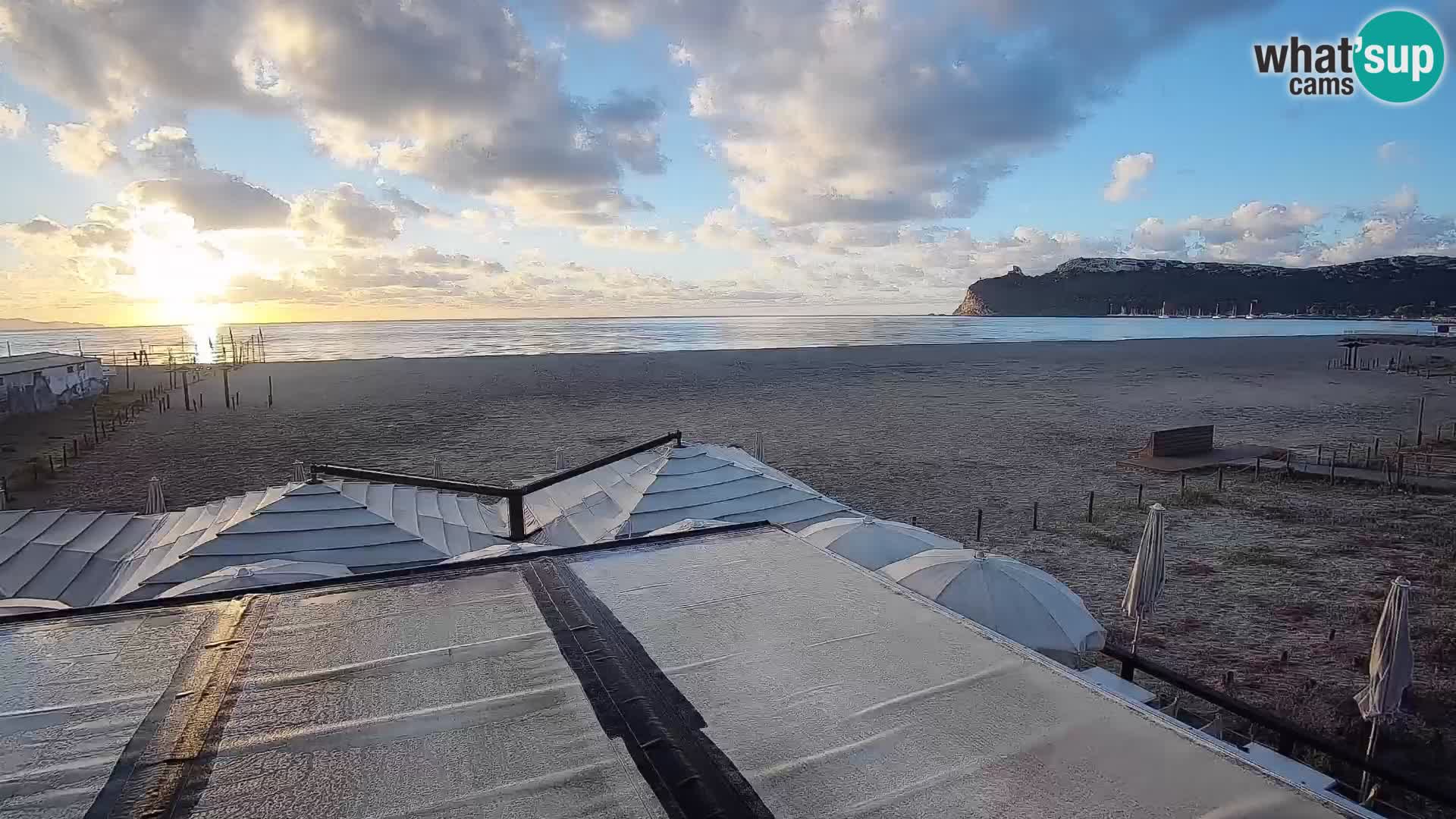 Webcam spiaggia del Poetto | Cagliari | Sardegna