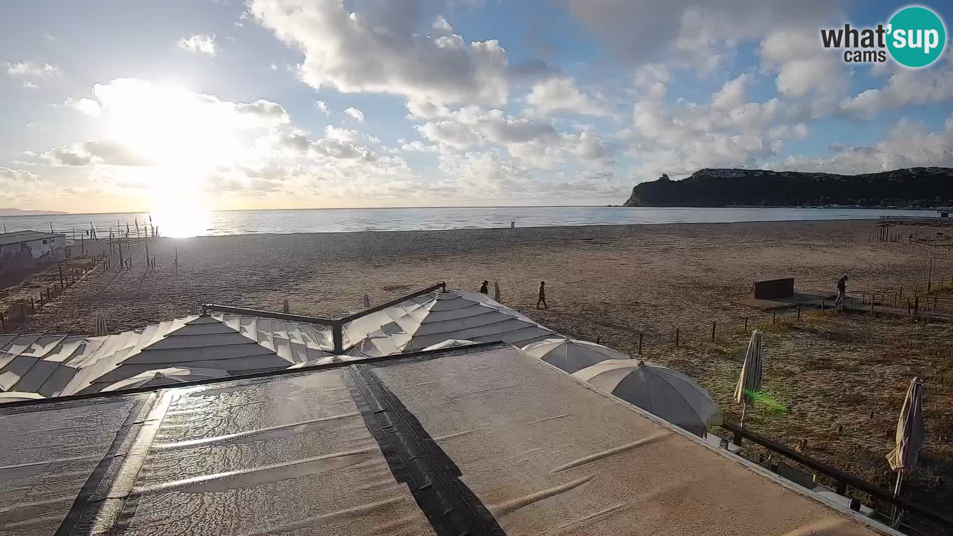Poetto beach webcam | Cagliari | Sardinia