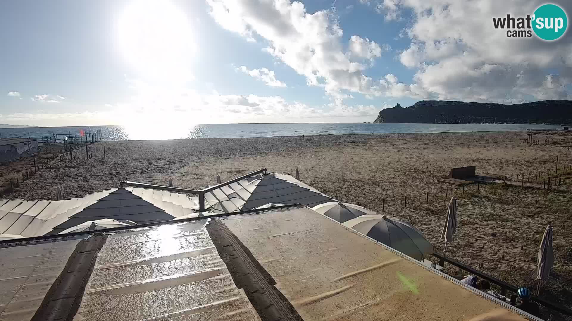 Poetto Strand Webcam | Cagliari | Sardinien