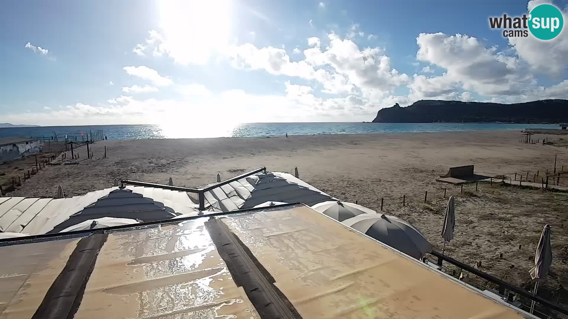 Poetto Strand Webcam | Cagliari | Sardinien