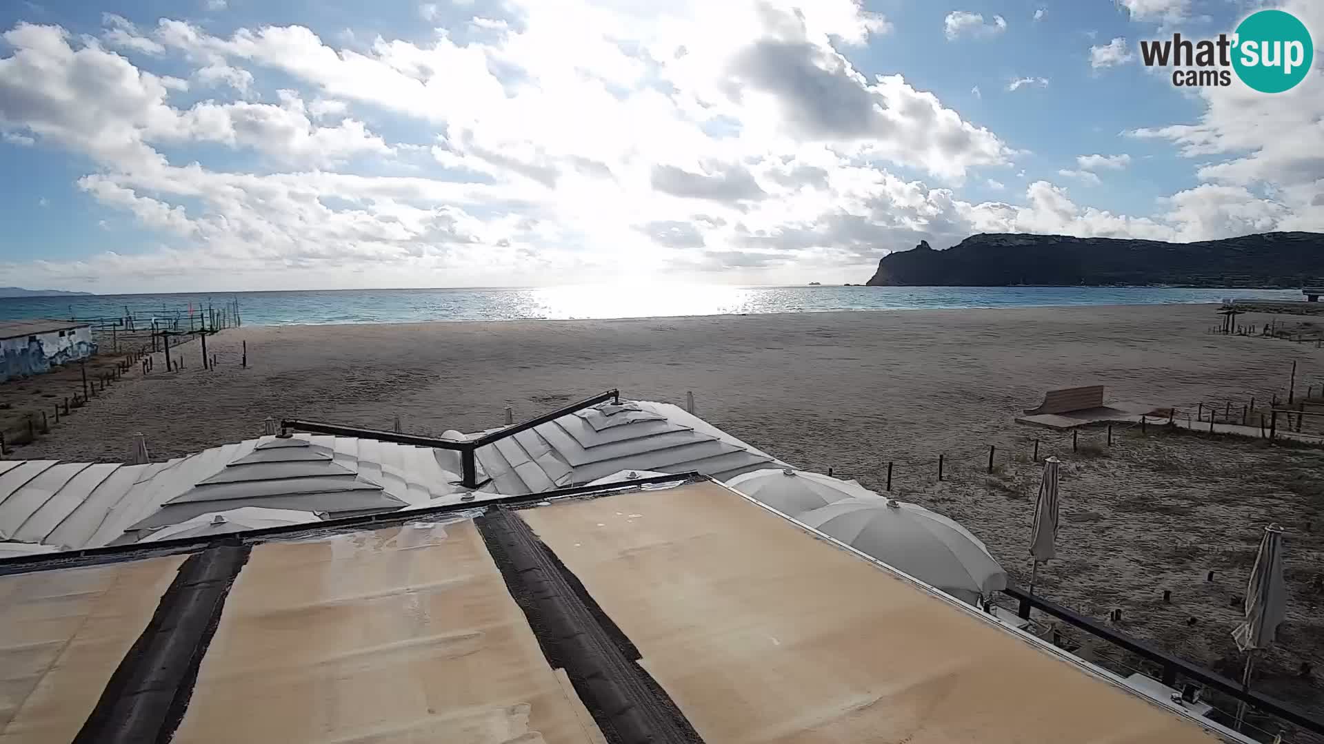 Poetto Strand Webcam | Cagliari | Sardinien