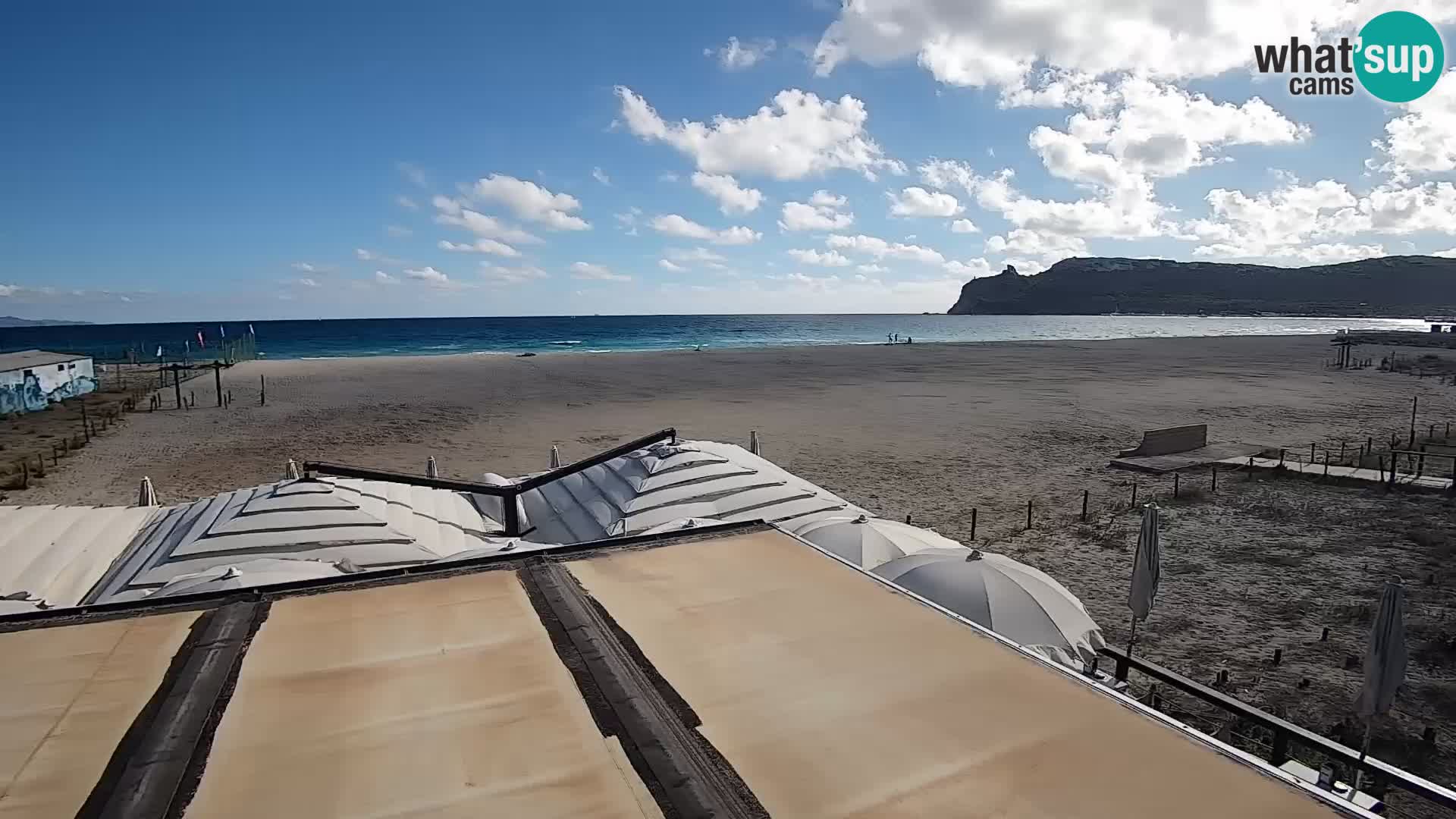 Webcam plage de Poetto | Cagliari | Sardaigne
