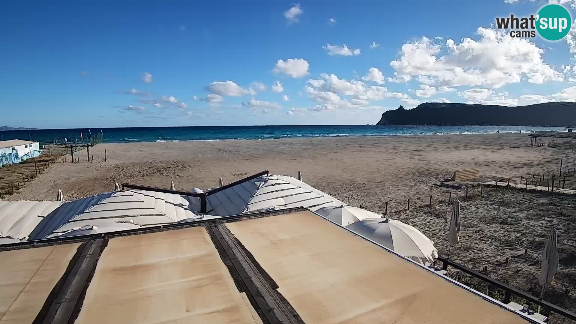 Poetto beach webcam | Cagliari | Sardinia