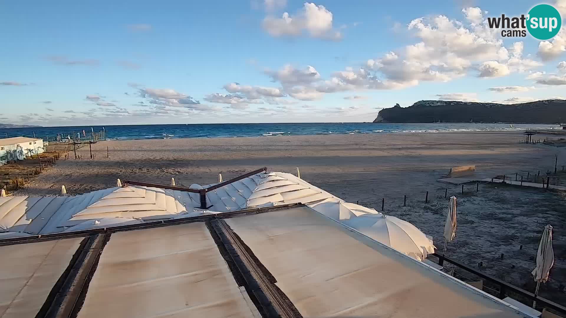 Poetto beach webcam | Cagliari | Sardinia