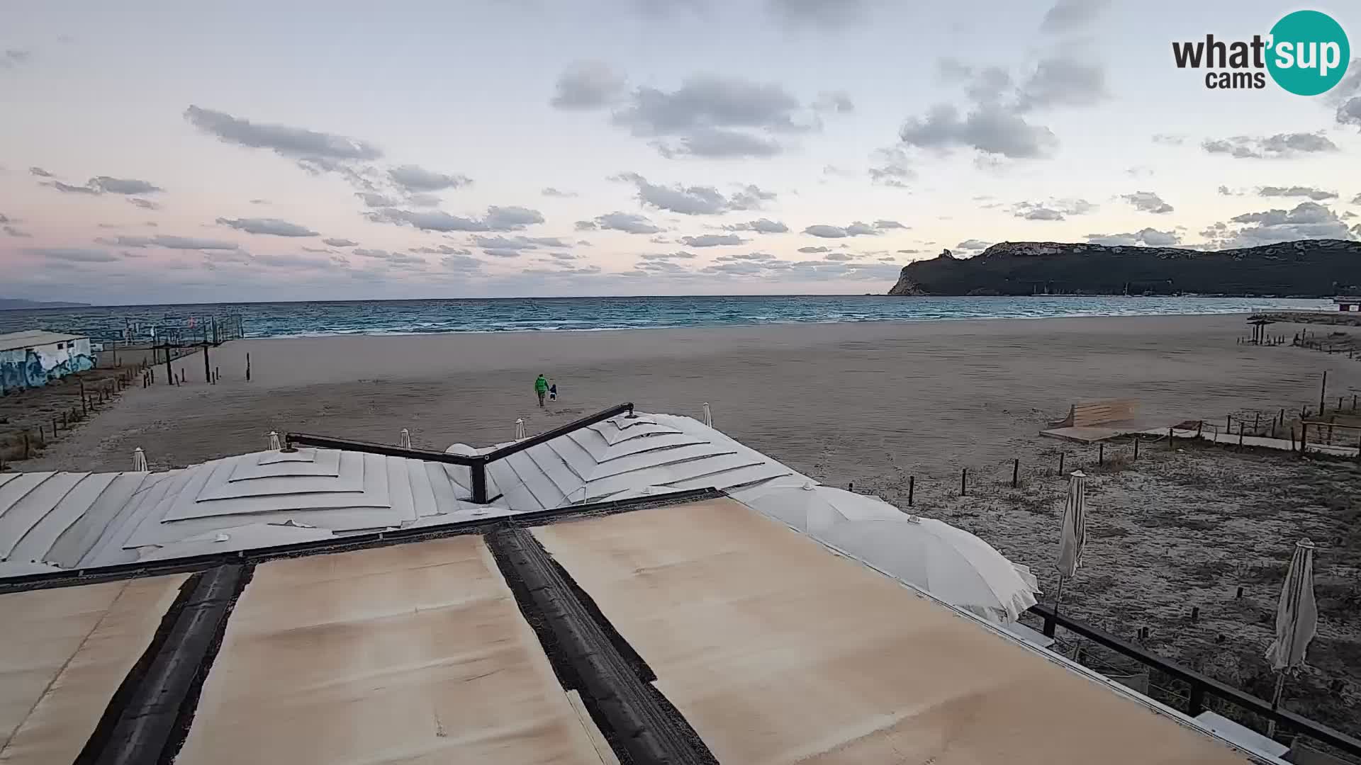 Poetto Strand Webcam | Cagliari | Sardinien