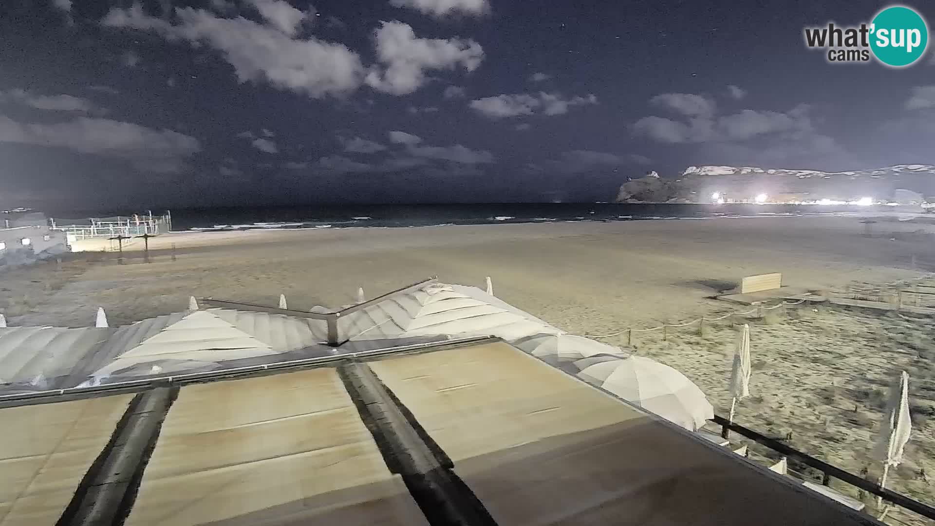 Webcam plage de Poetto | Cagliari | Sardaigne