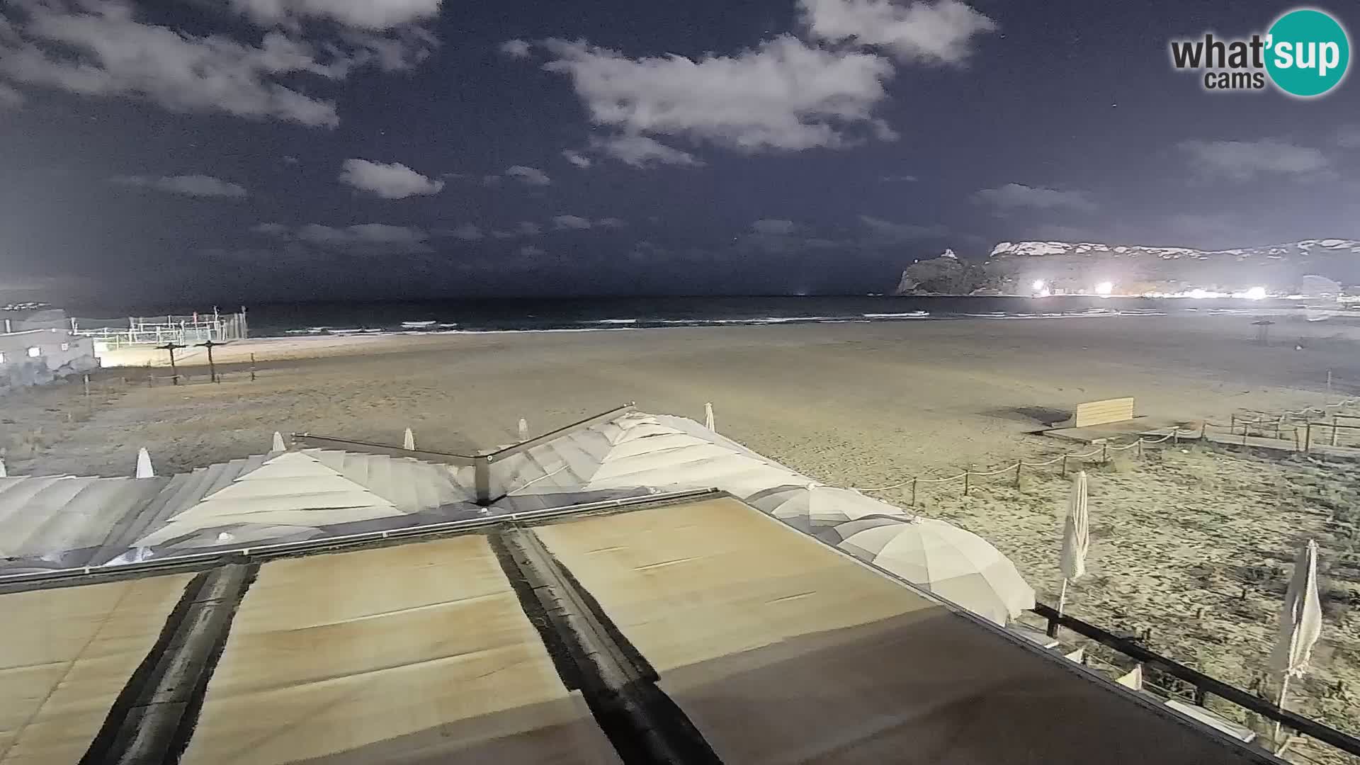Poetto beach webcam | Cagliari | Sardinija