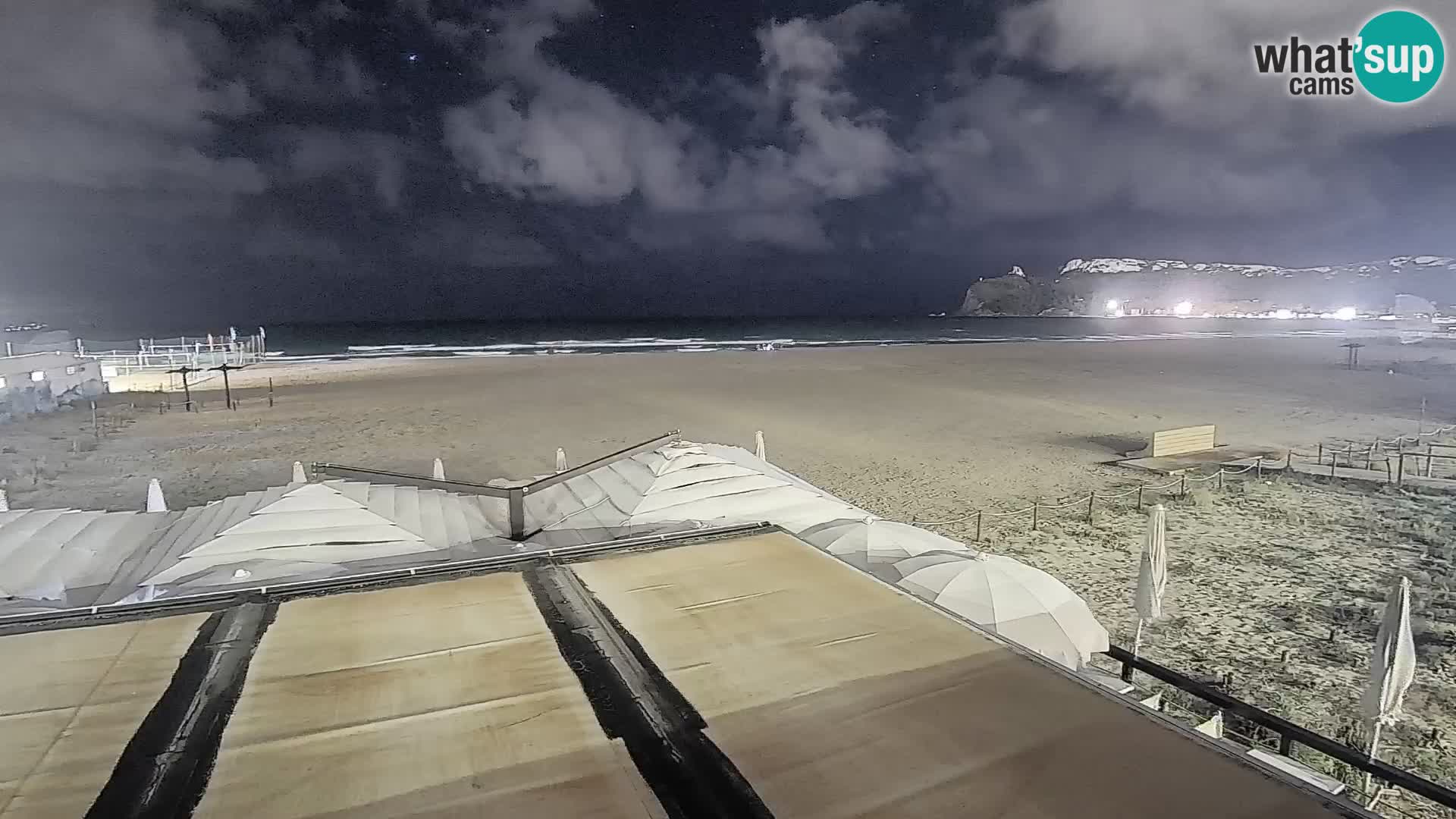 Poetto beach webcam | Cagliari | Sardinia