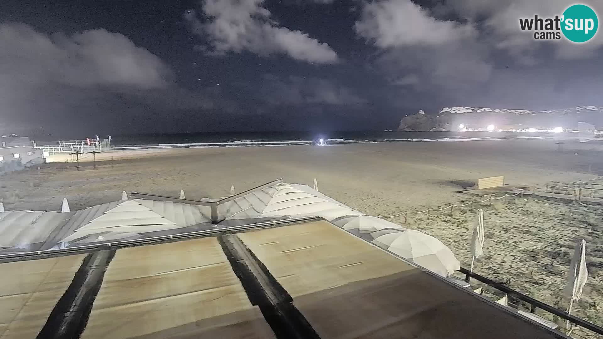 Webcam plage de Poetto | Cagliari | Sardaigne