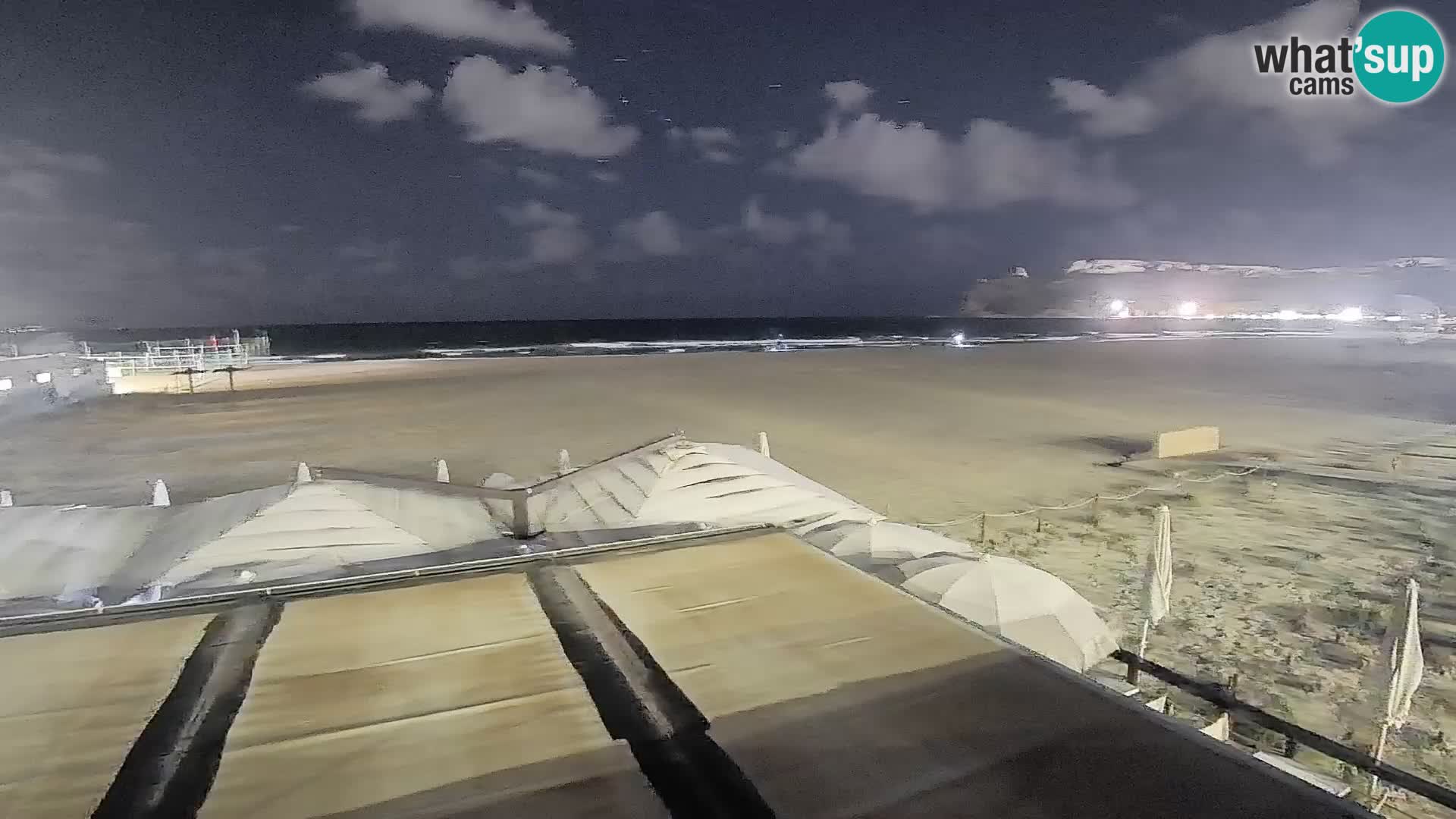 Poetto beach webcam | Cagliari | Sardinia