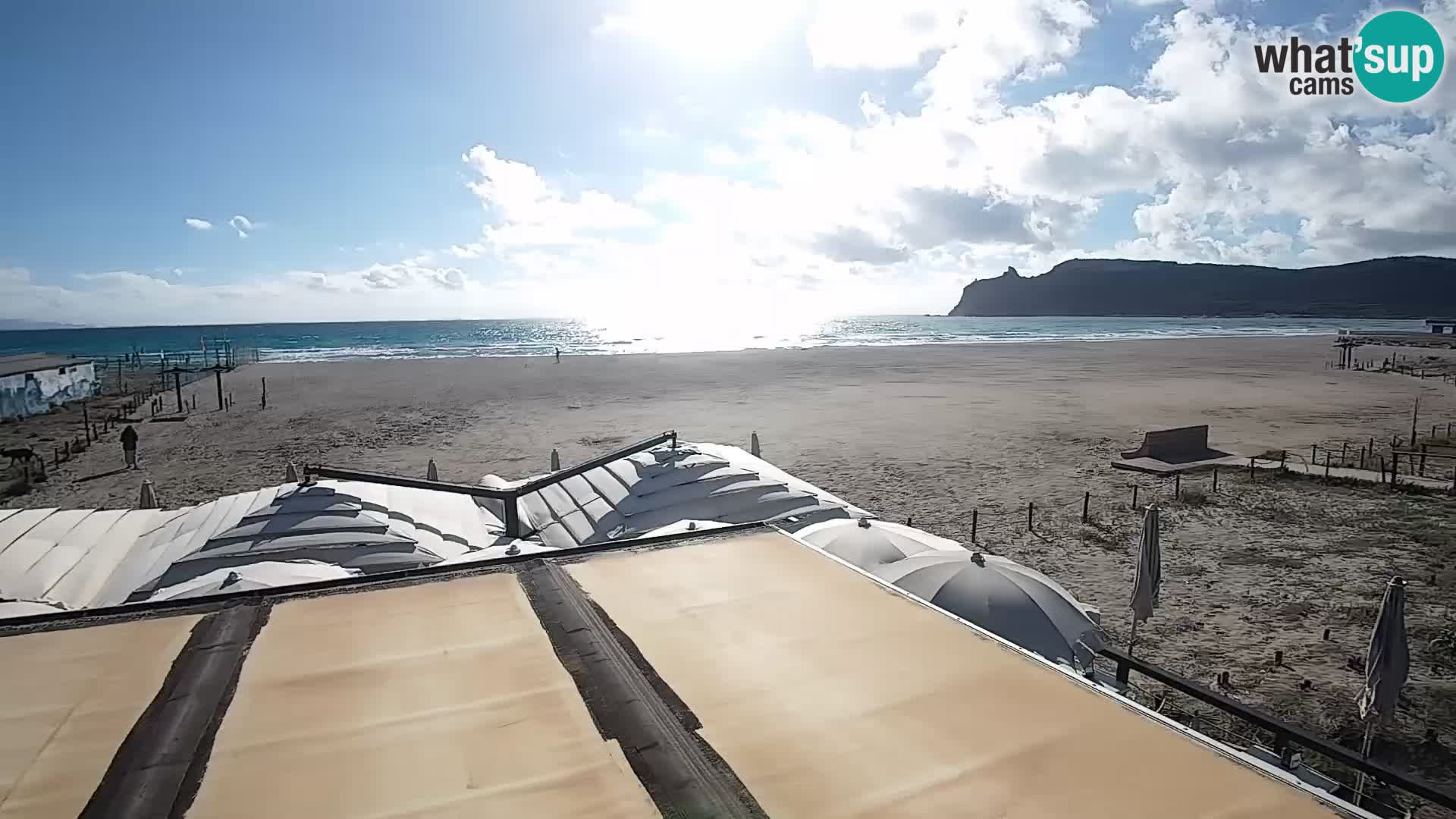 Webcam plage de Poetto | Cagliari | Sardaigne