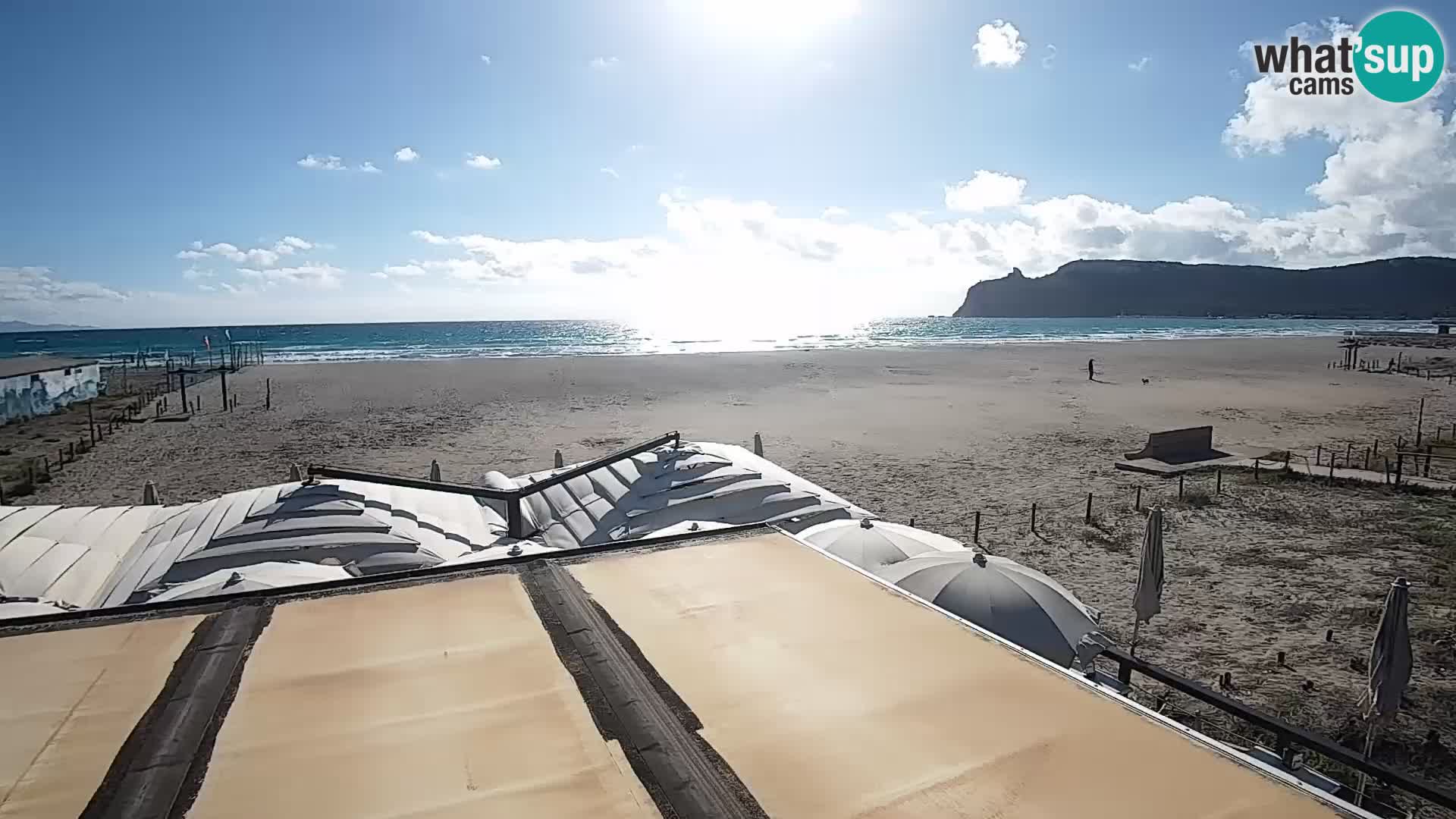 Webcam spiaggia del Poetto | Cagliari | Sardegna