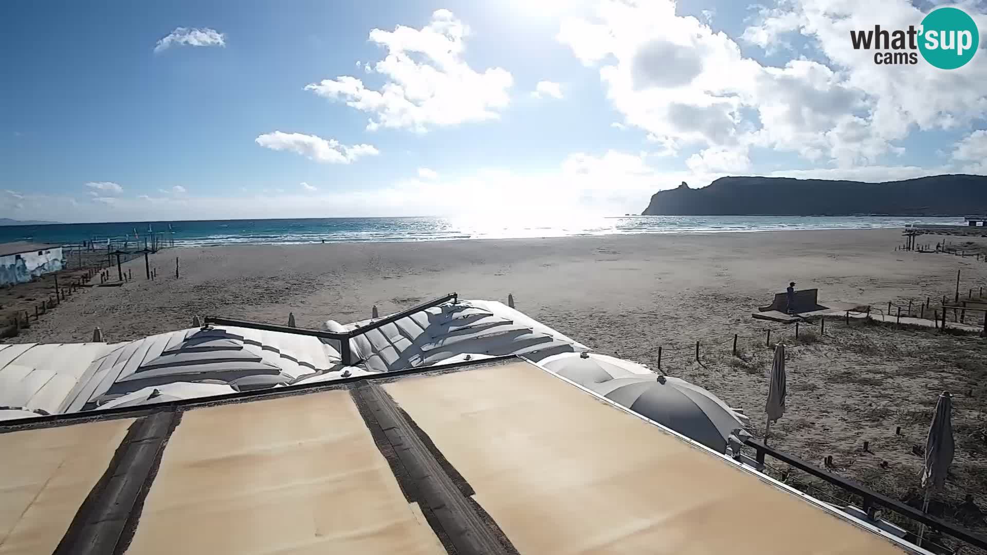 Webcam plage de Poetto | Cagliari | Sardaigne