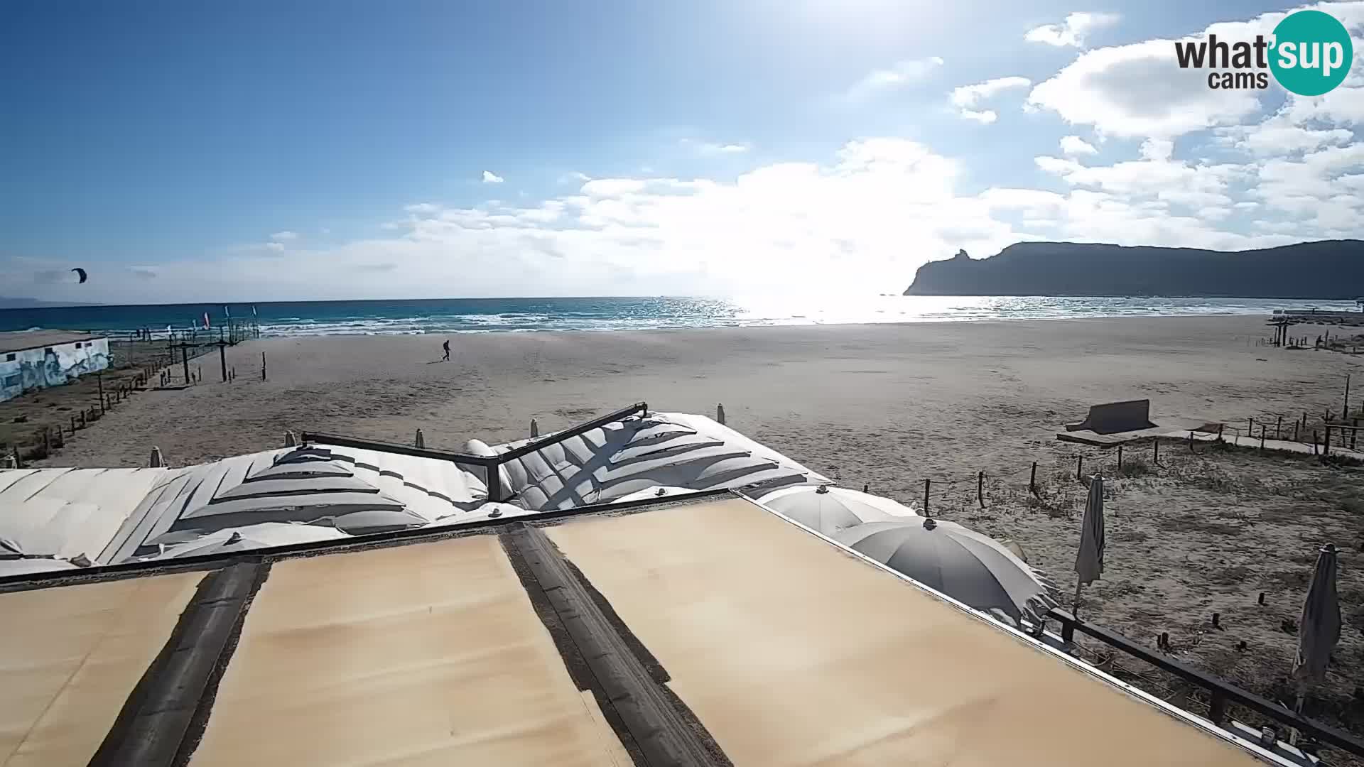 Poetto beach webcam | Cagliari | Sardinia