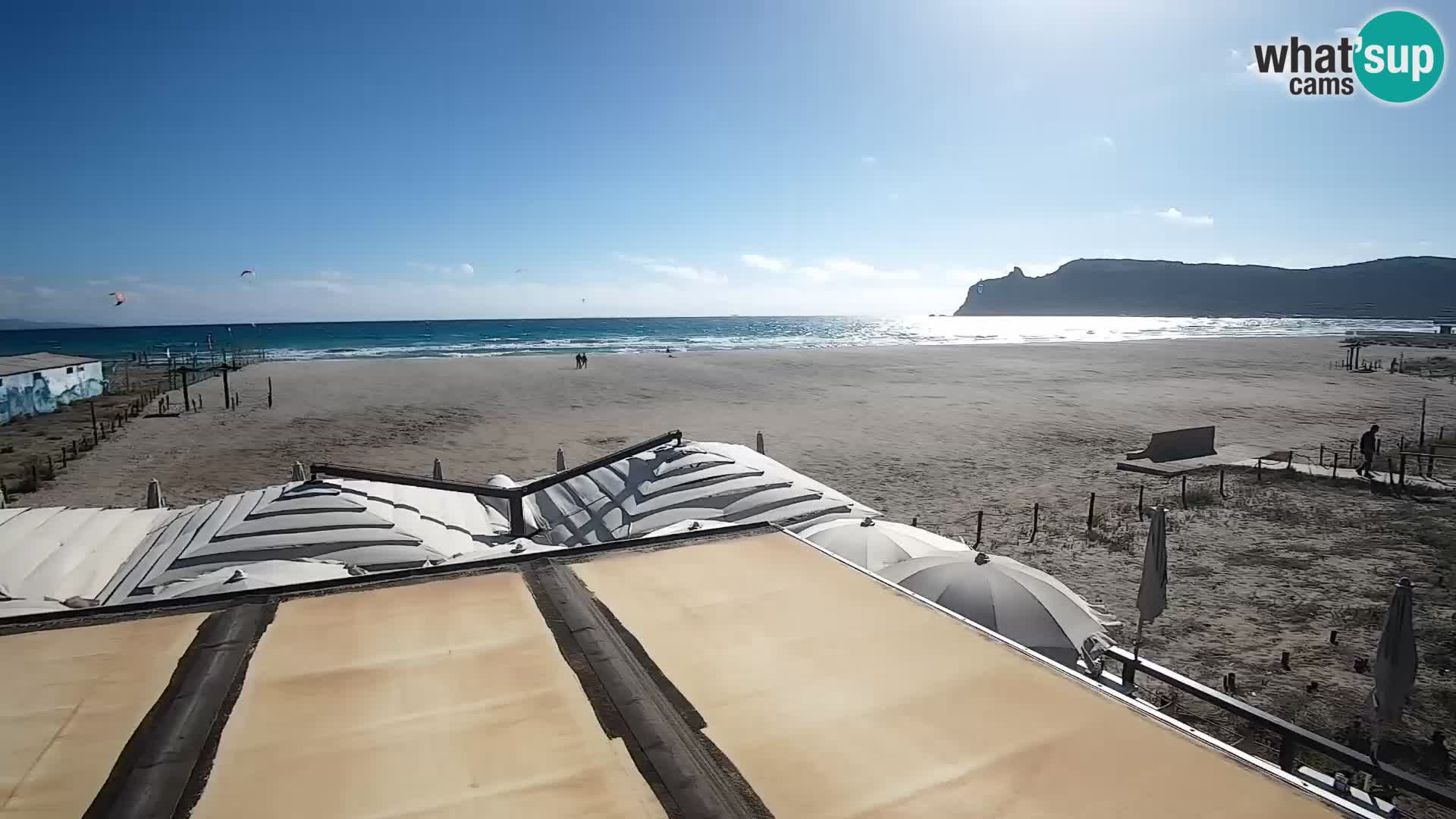 Poetto beach webcam | Cagliari | Sardinija