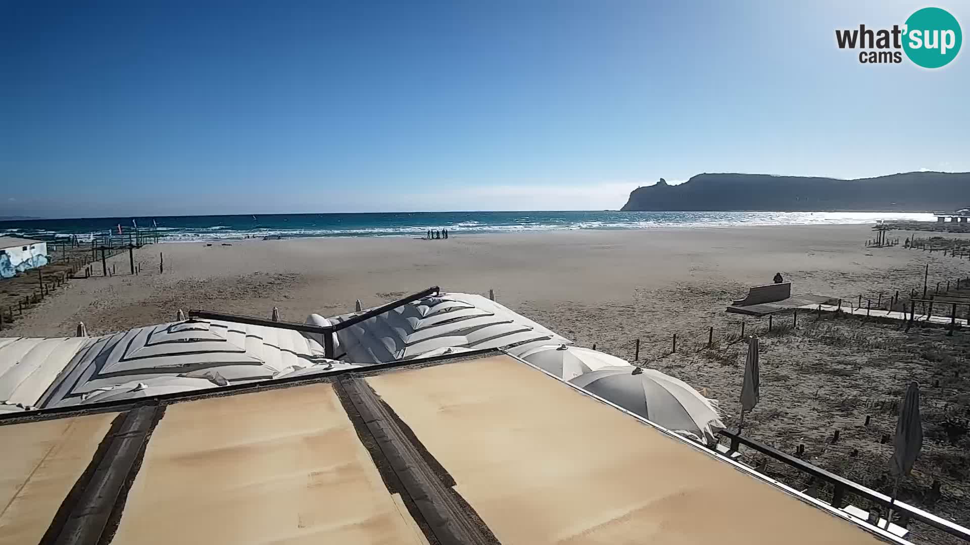 Webcam plage de Poetto | Cagliari | Sardaigne