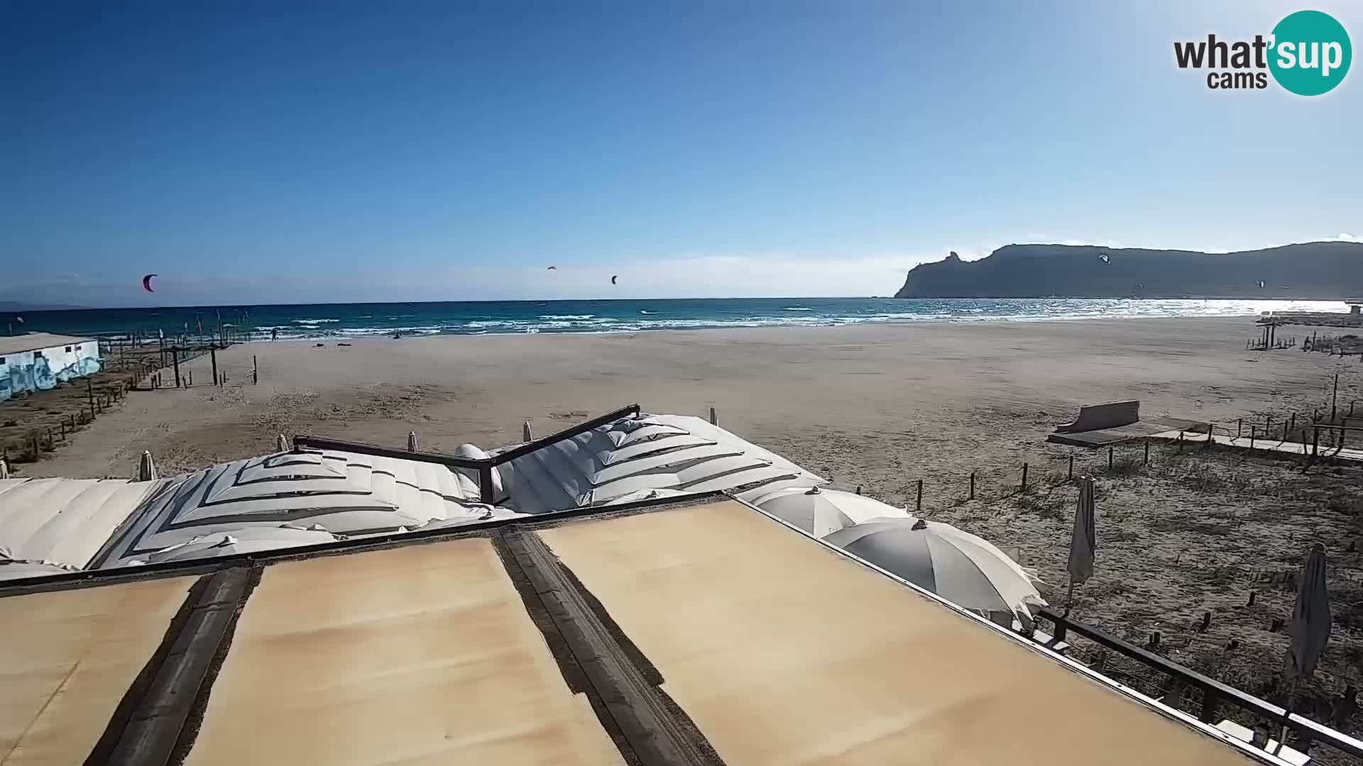 Poetto beach webcam | Cagliari | Sardinia